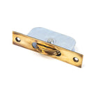 From The Anvil's Aged Brass Square Ended Sash Pulley 75kg