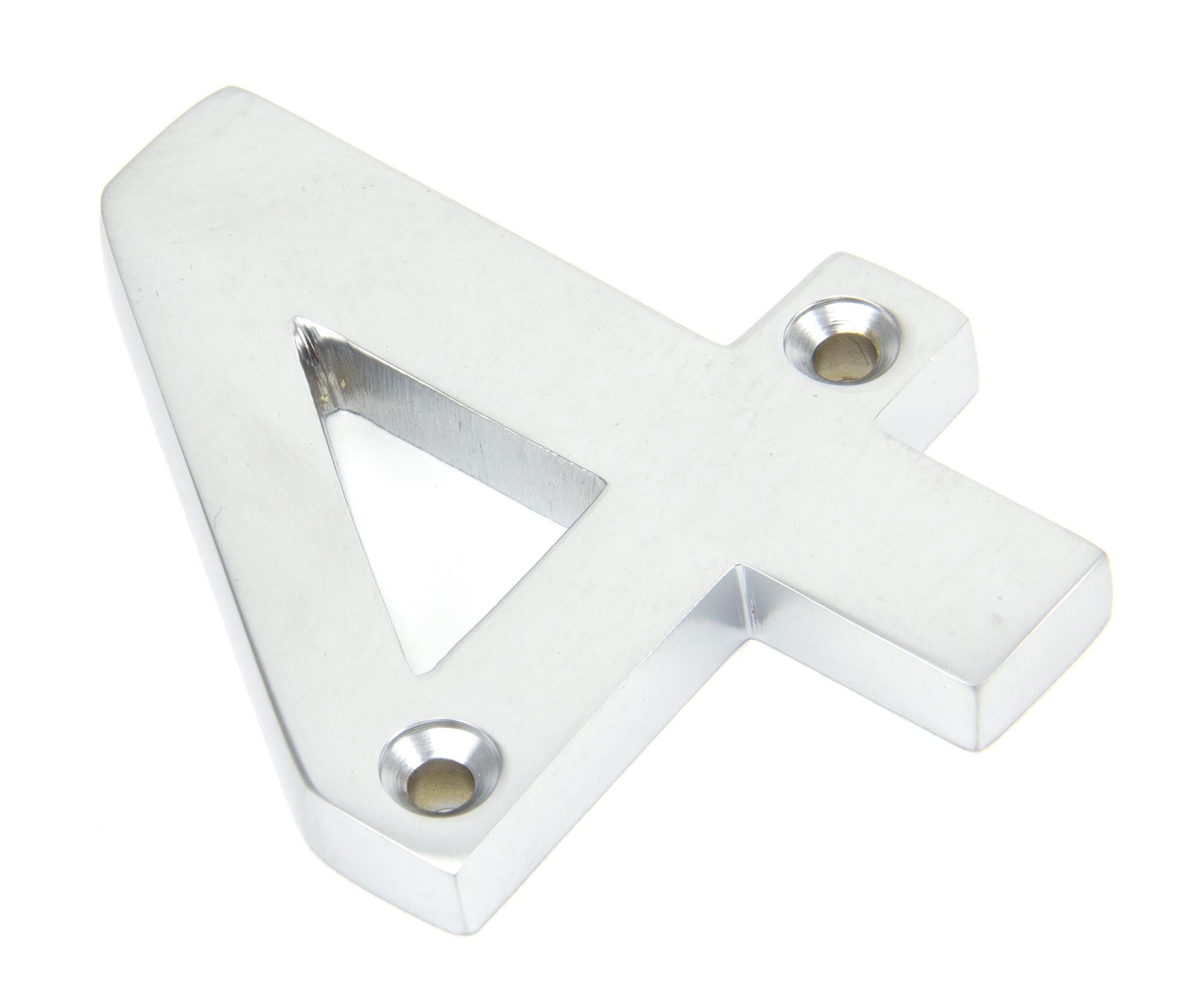 From The Anvil's Satin Chrome Satin Chrome Numeral