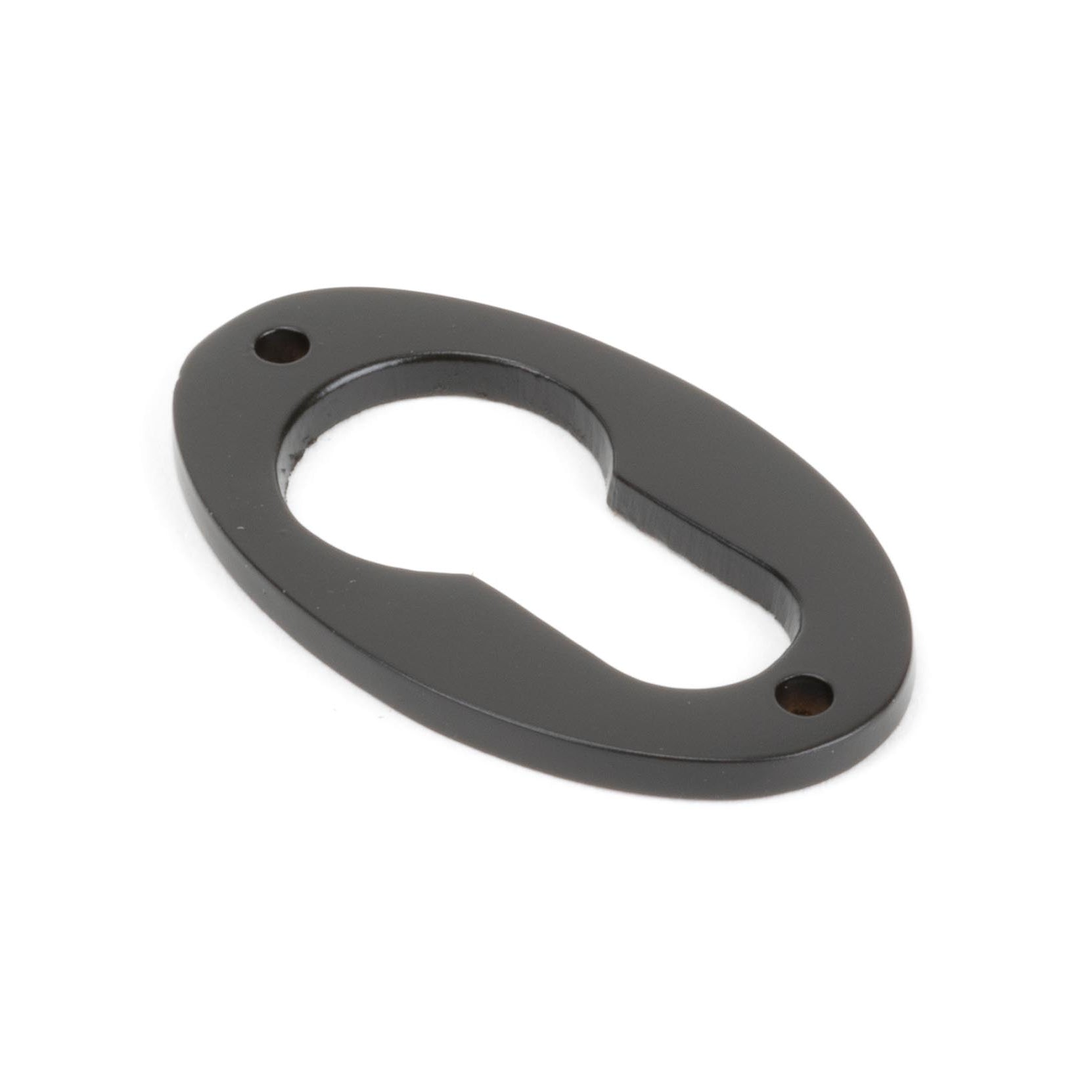 From The Anvil's Aged Bronze Oval Euro Esctucheon