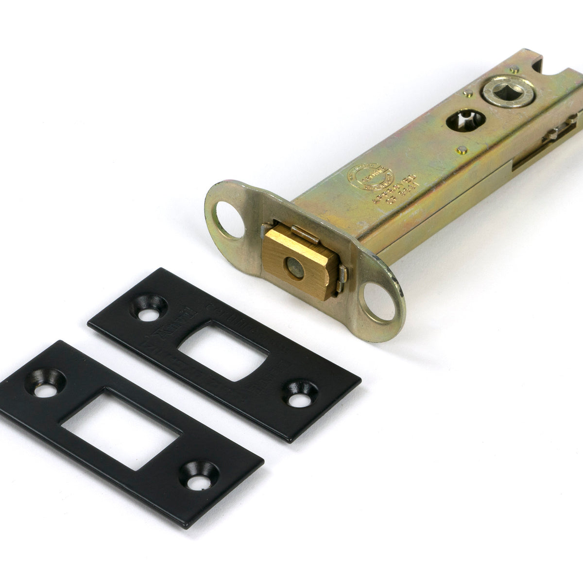 From The Anvil's Black Heavy Duty Tubular Deadbolt