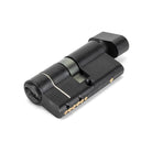 From The Anvil's Black 6 Pin Euro Cylinder/Thumbturn