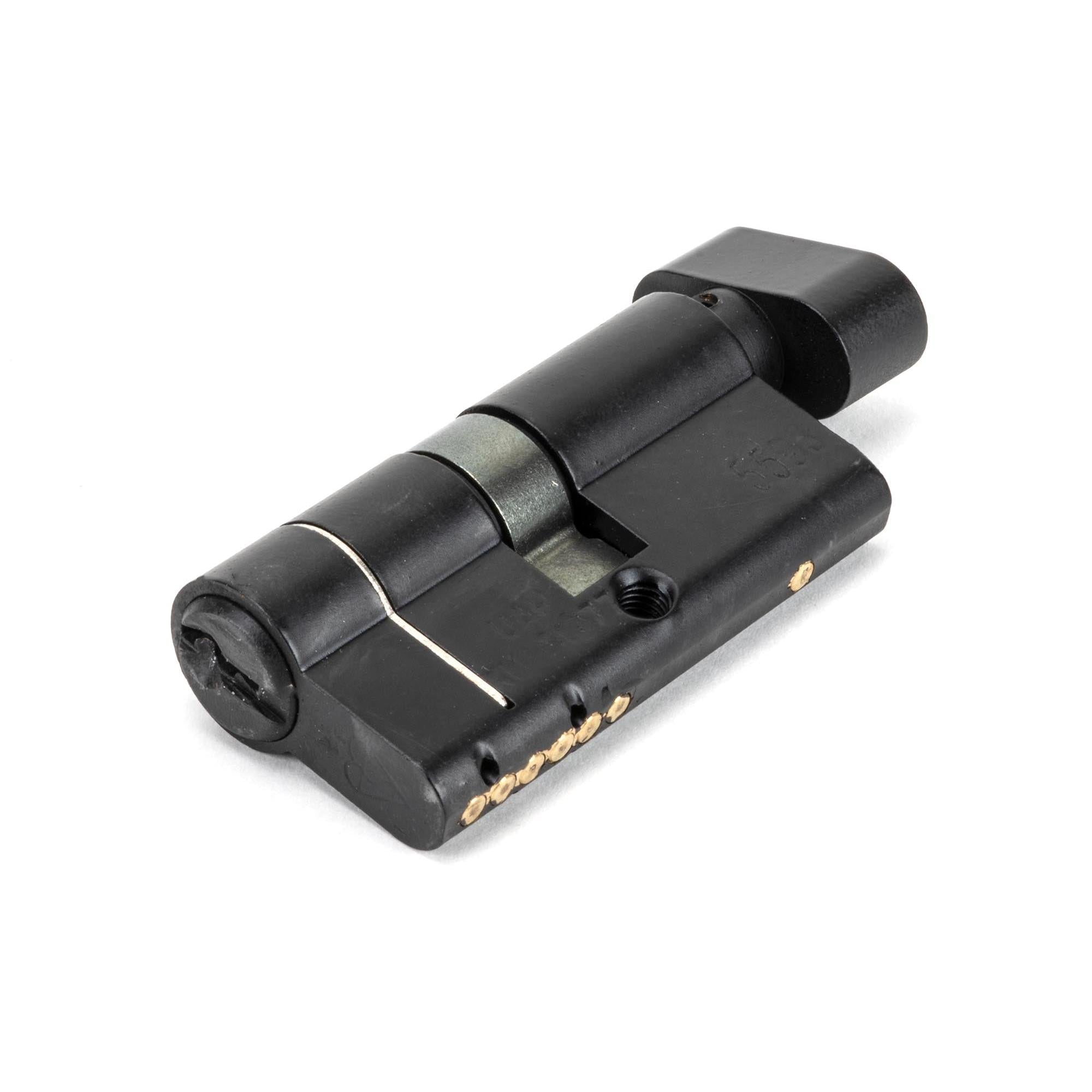 From The Anvil's Black 6 Pin Euro Cylinder/Thumbturn