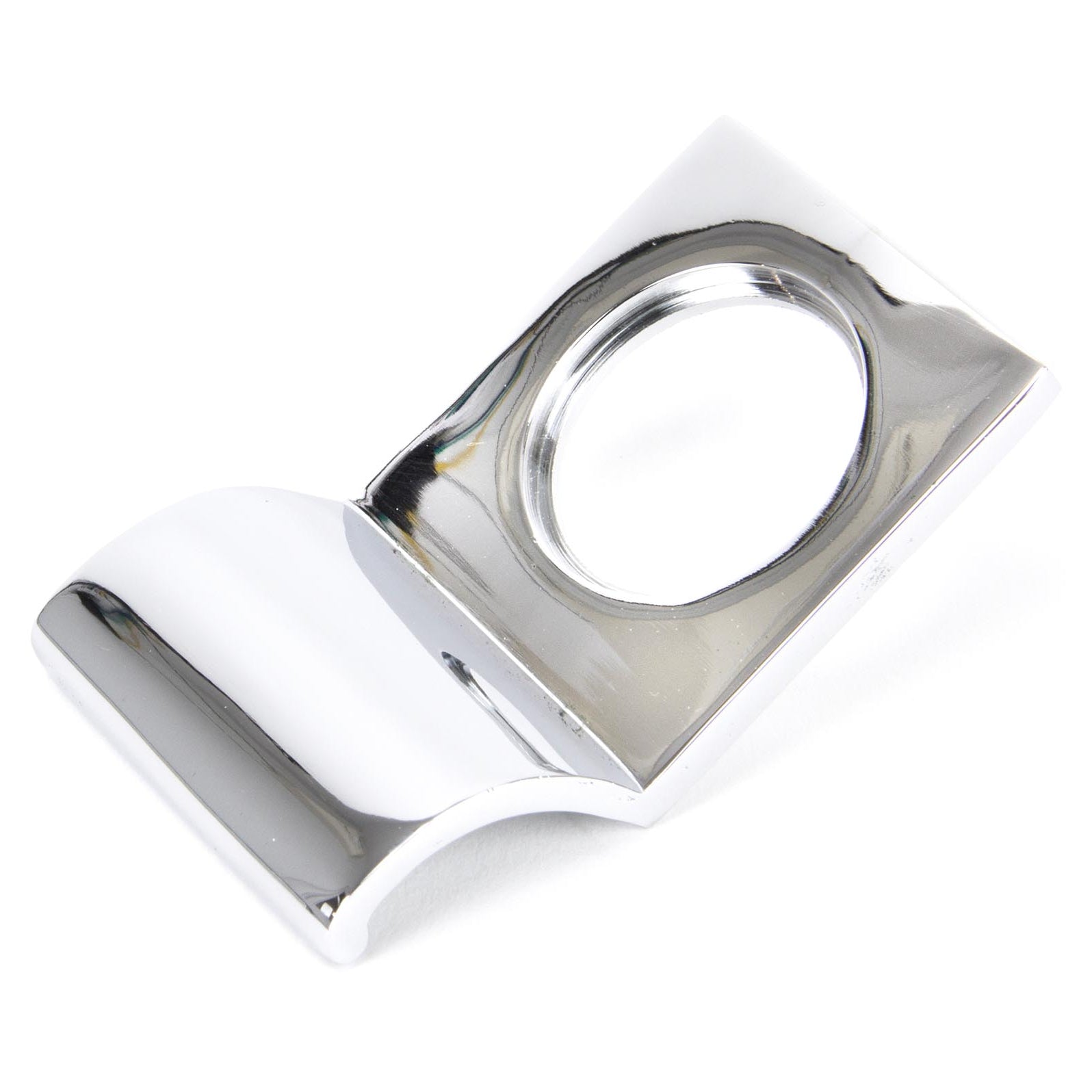 From The Anvil's Polished Chrome Rim Cylinder Pull