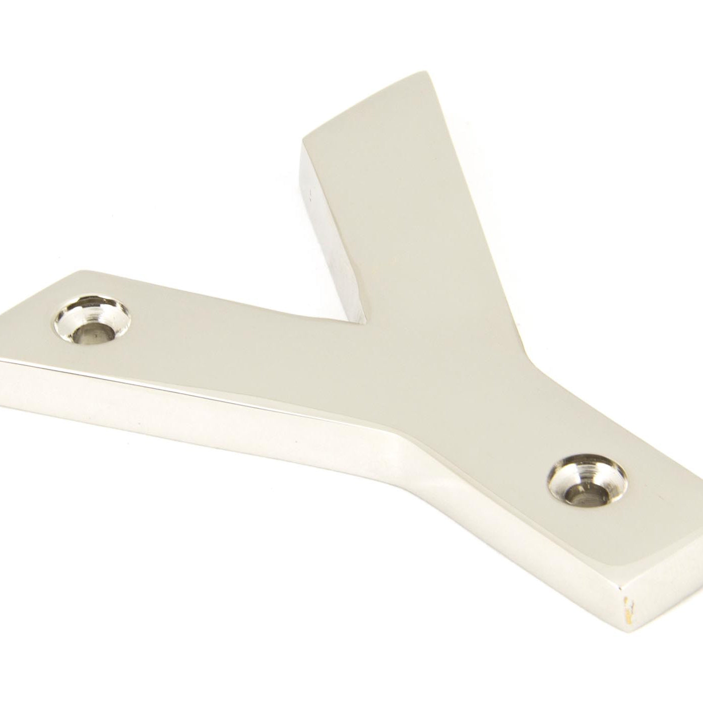 From The Anvil's Polished Nickel Polished Nickel Letter