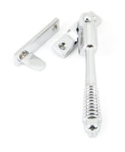From The Anvil's Polished Chrome Night-Vent Locking Reeded Fastener