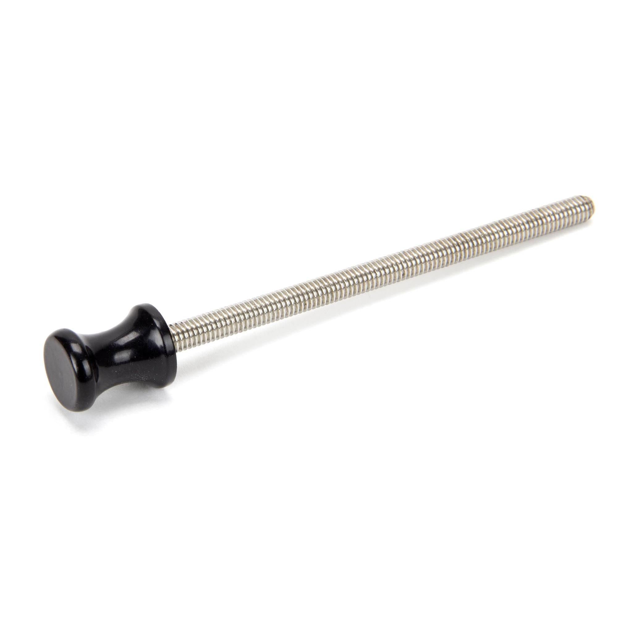 From The Anvil's Black SS 110mm Threaded Bar