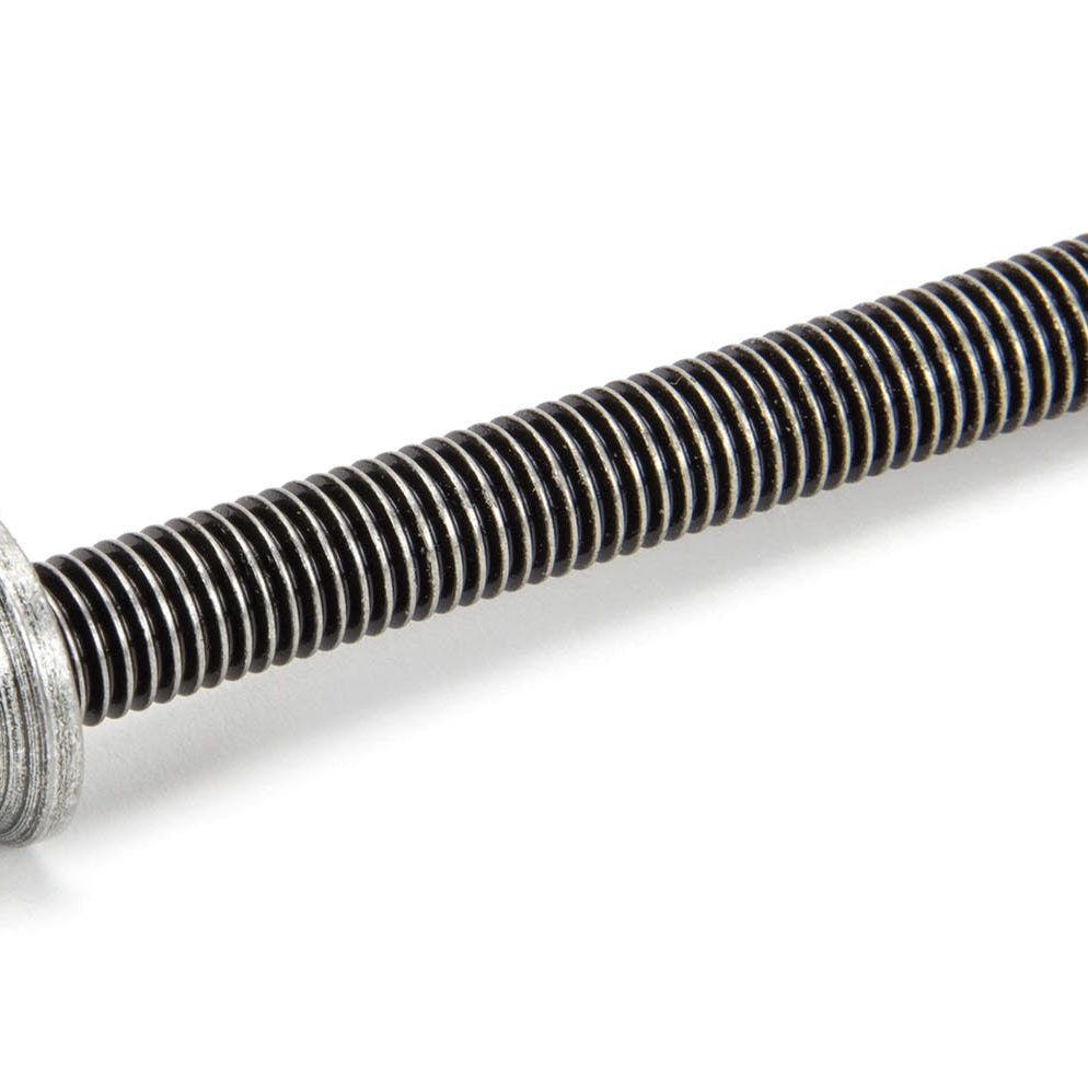 From The Anvil's Pewter Patina SS 110mm Threaded Bar