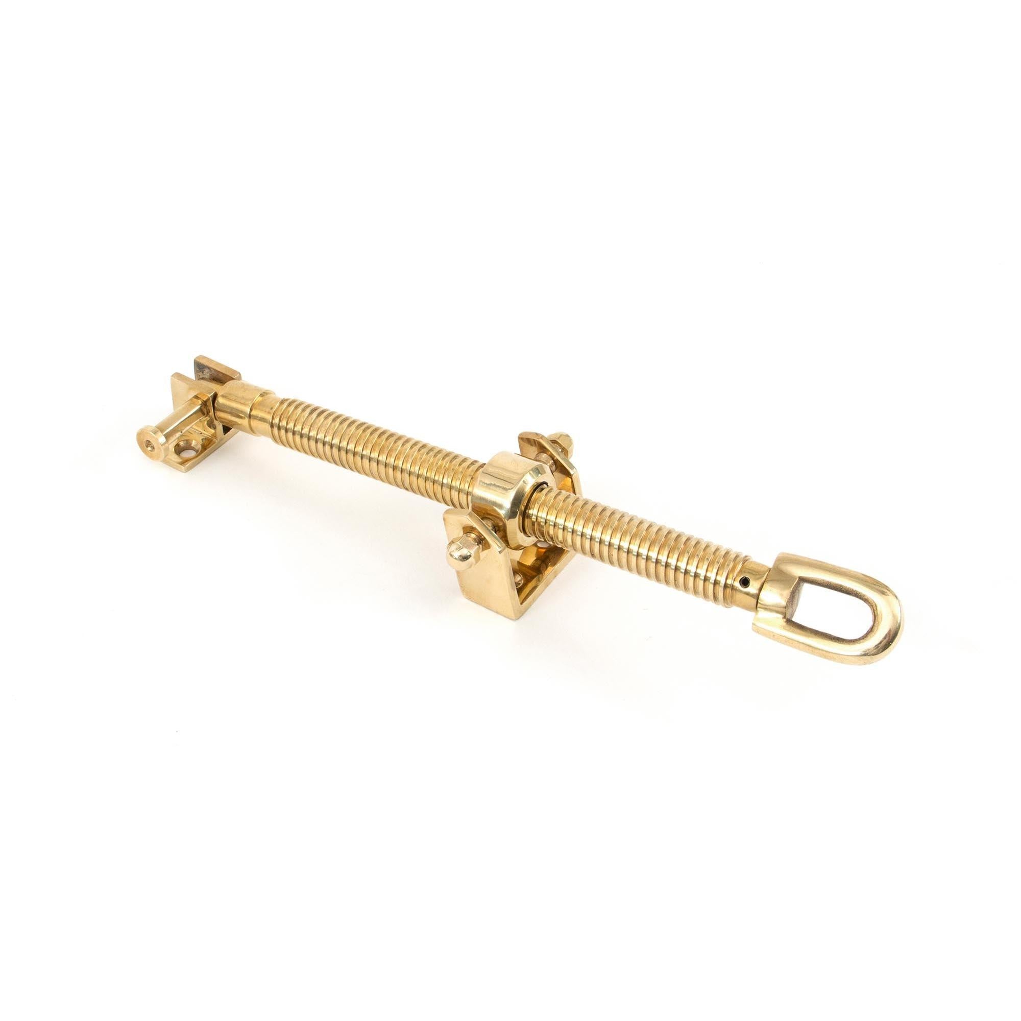From The Anvil's Polished Brass Fanlight Screw Opener
