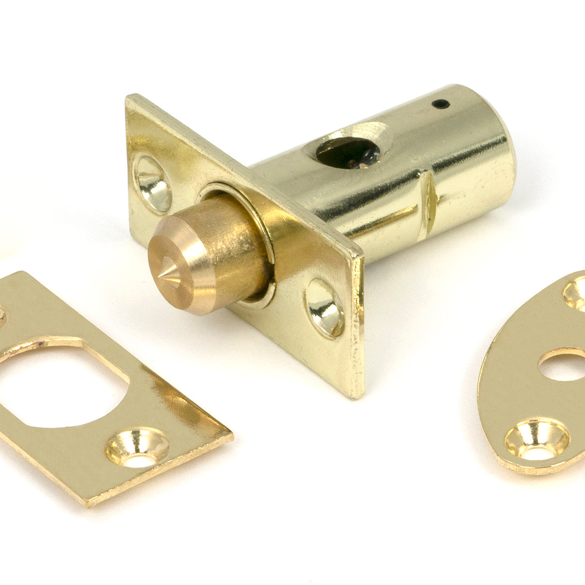 From The Anvil's Electro Brass Security Window Bolt