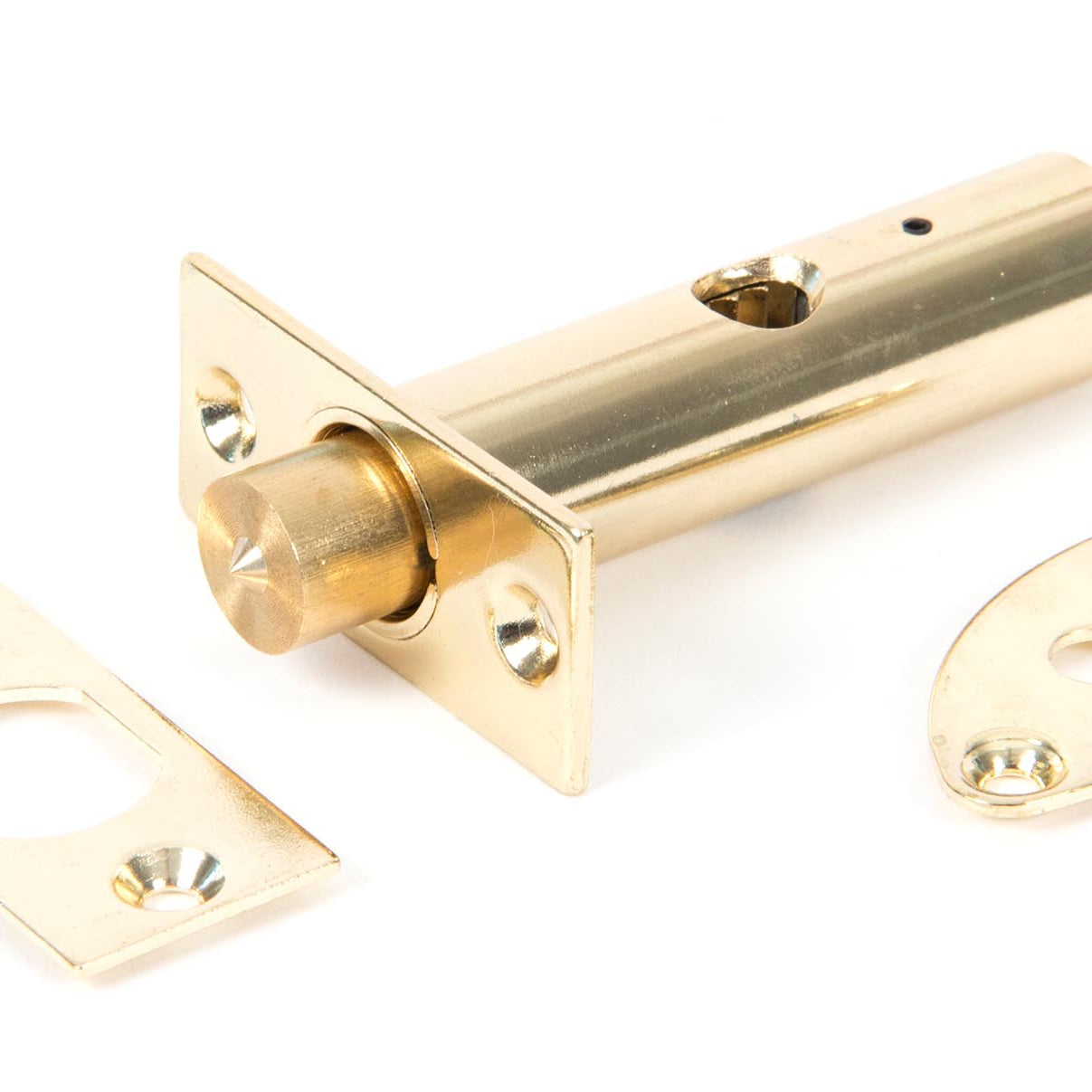 From The Anvil's Electro Brass Security Door Bolt