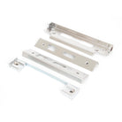 From The Anvil's Satin Stainless Steel ½" Rebate Kit for Sash Lock