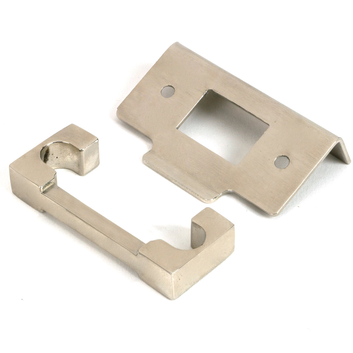 From The Anvil's Polished Nickel ½ Rebate Kit for Latch and Deadbolt