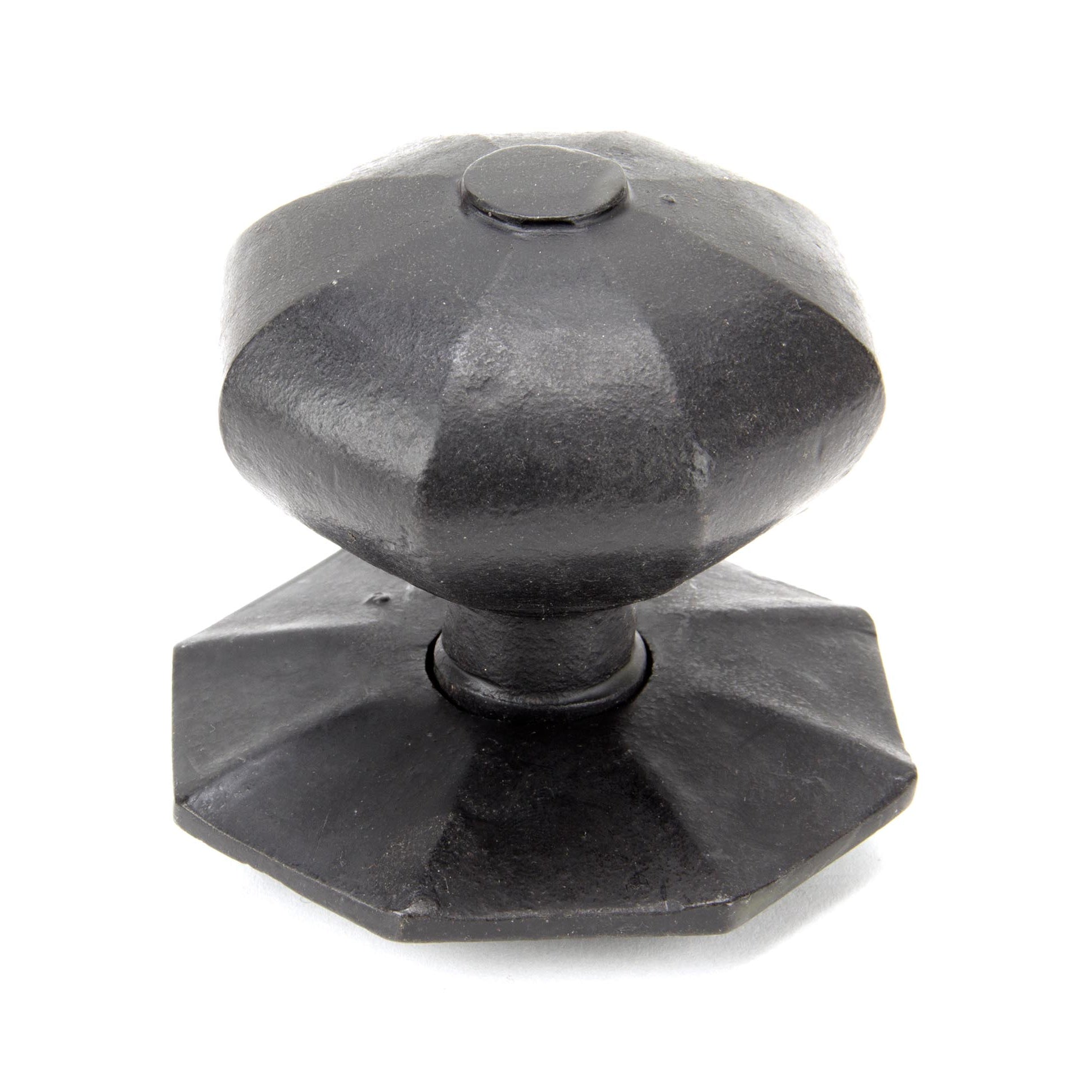 From The Anvil's External Beeswax Octagonal Centre Door Knob