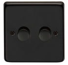 From The Anvil's Matt Black LED Dimmer Switch