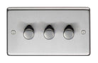 From The Anvil's Satin Stainless Steel LED Dimmer Switch