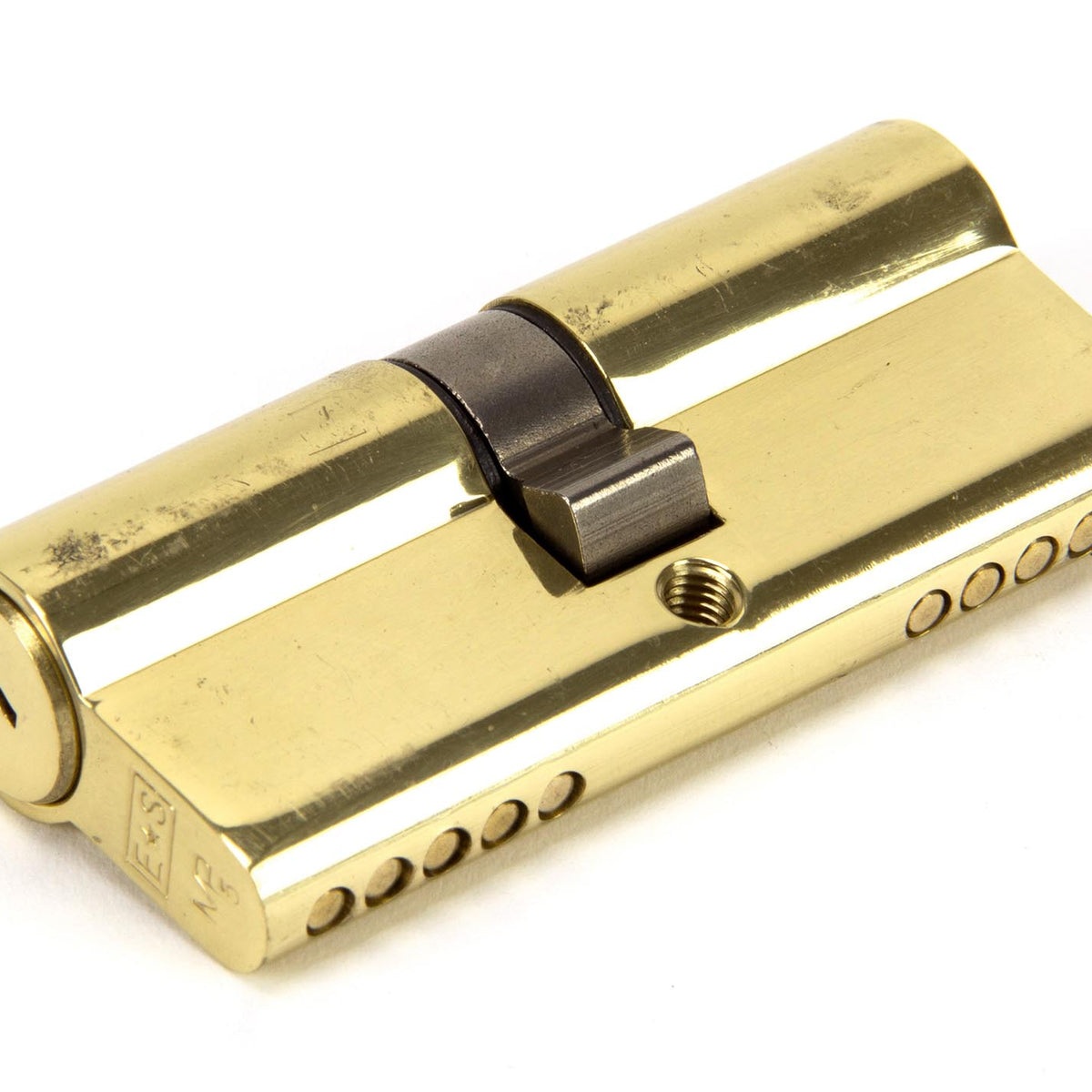From The Anvil's Lacquered Brass 5 Pin Euro Cylinder