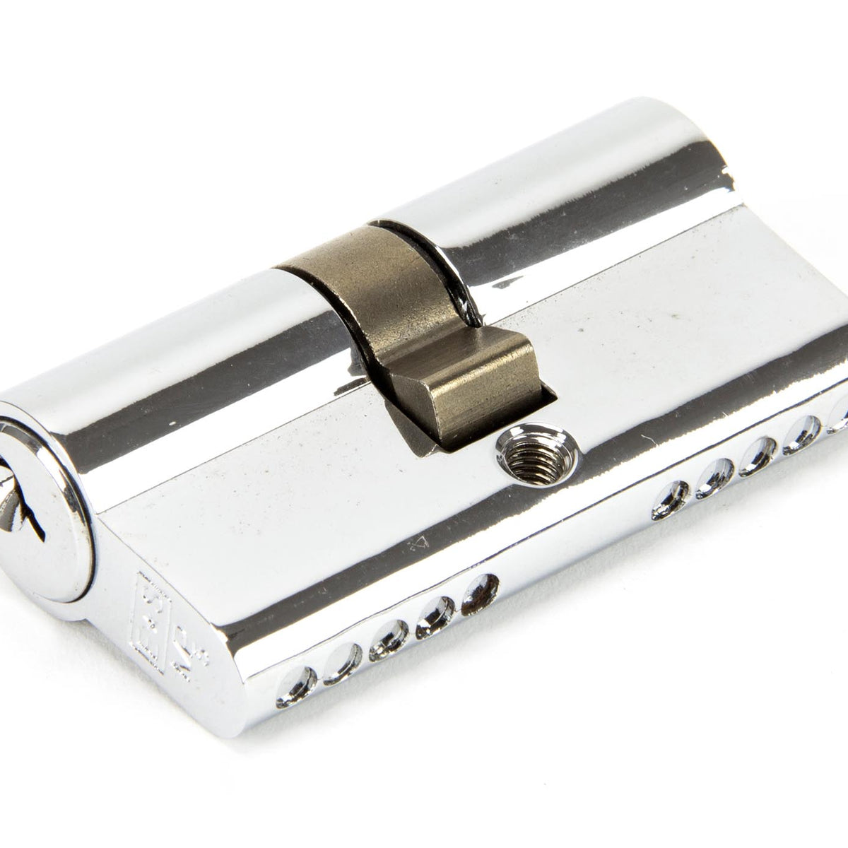 From The Anvil's Polished Chrome 5 Pin Euro Cylinder
