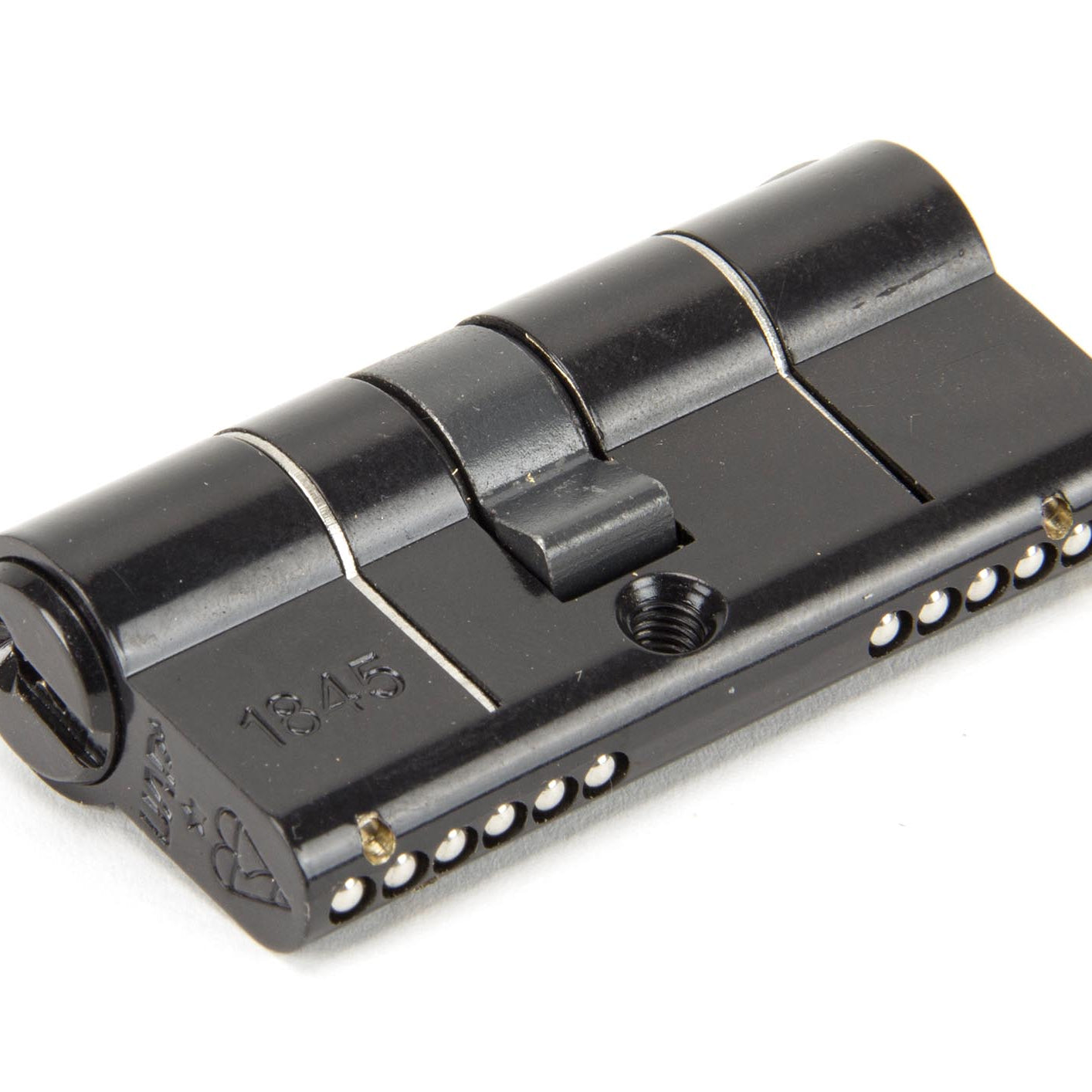 From The Anvil's Black 6 Pin Euro Cylinder