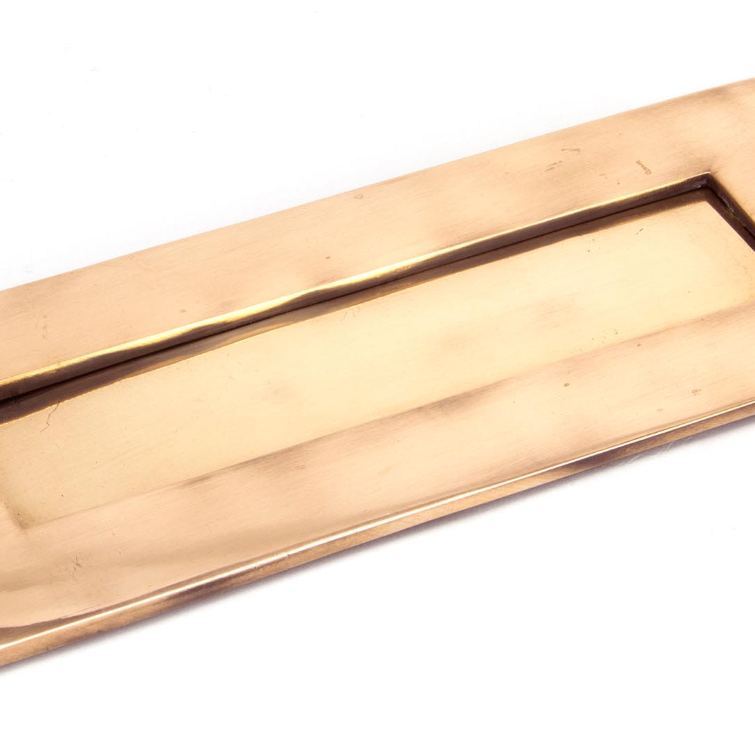 From The Anvil's Polished Bronze Letter Plate