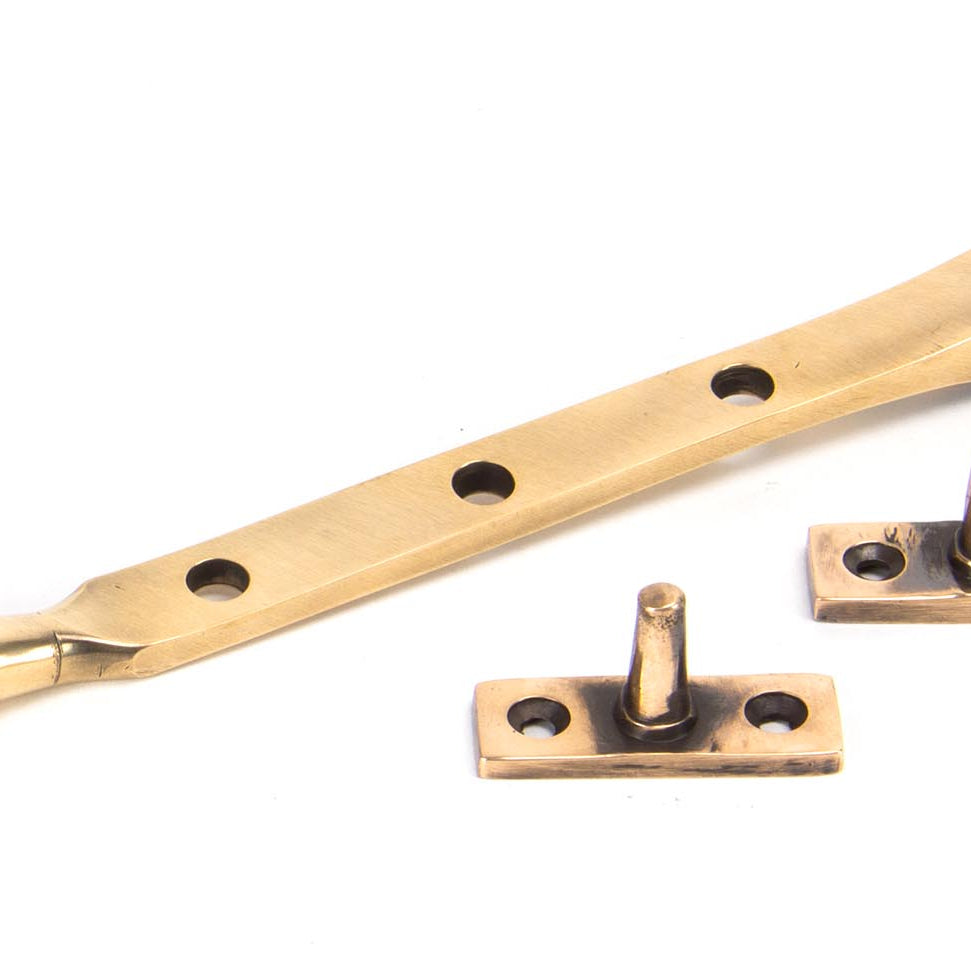 From The Anvil's Polished Bronze Reeded Stay
