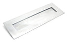 From The Anvil's Satin Chrome Letter Plate