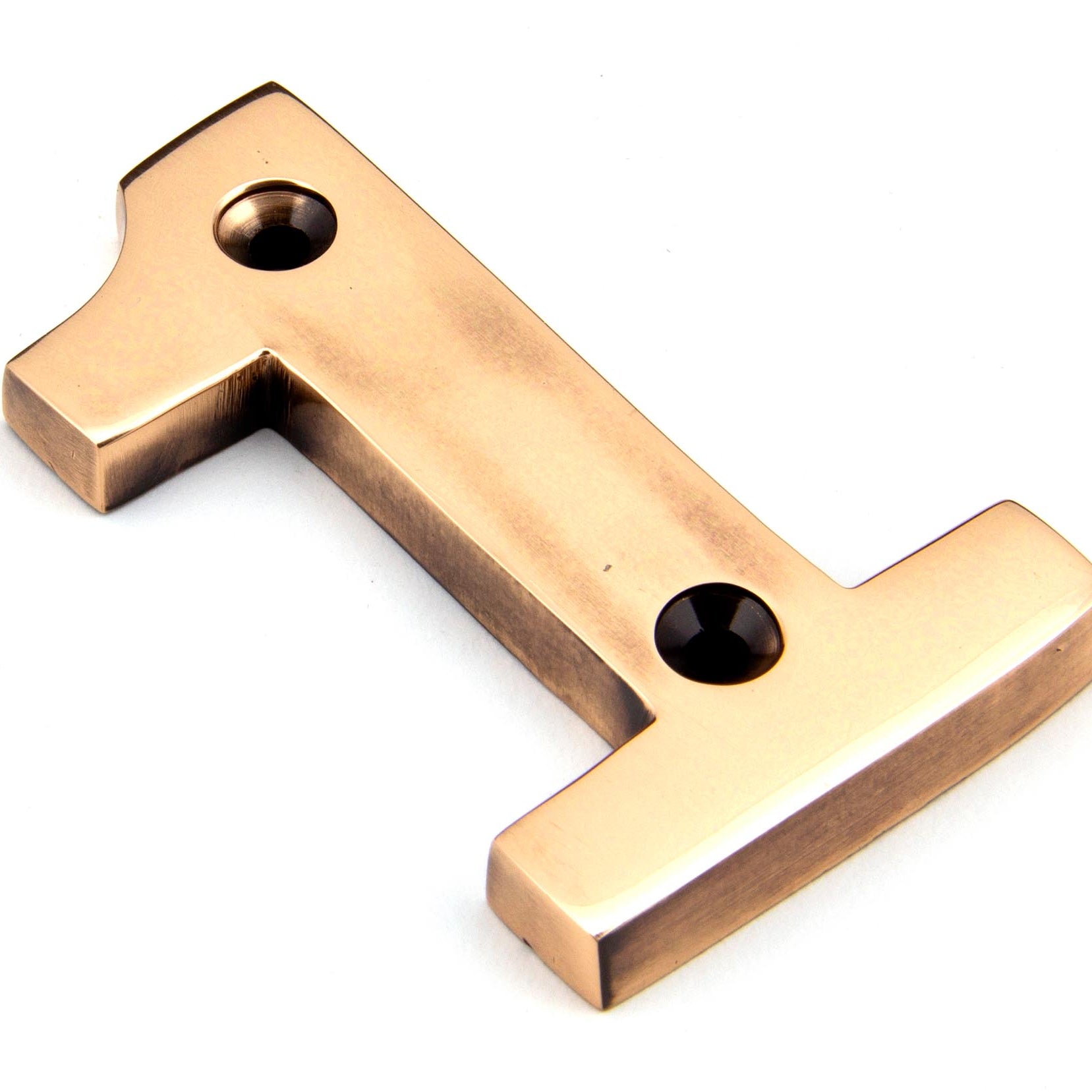 From The Anvil's Polished Bronze Polished Bronze Numeral