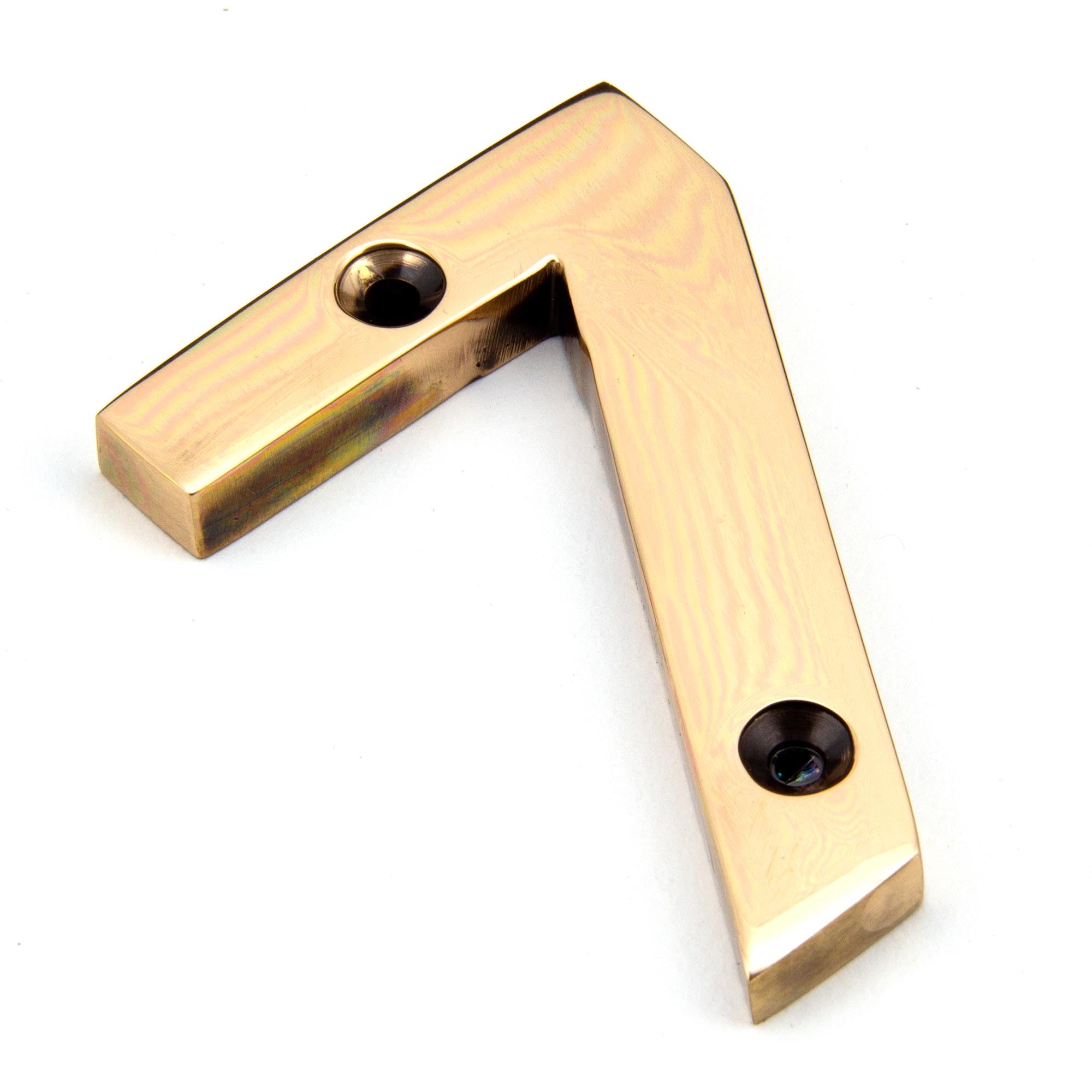 From The Anvil's Polished Bronze Polished Bronze Numeral