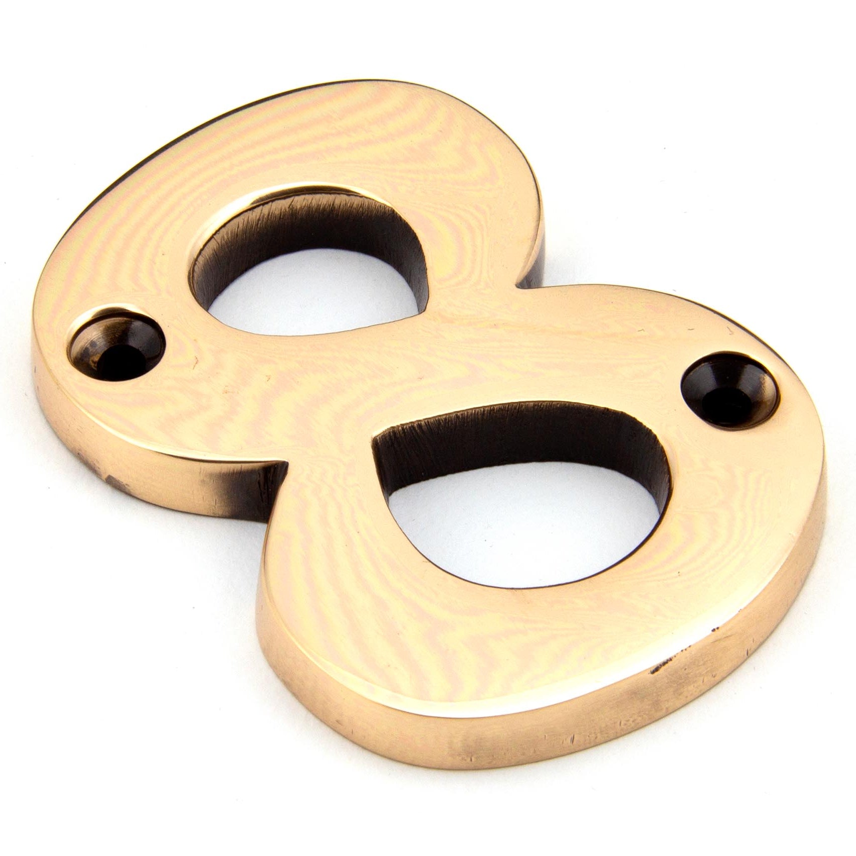 From The Anvil's Polished Bronze Polished Bronze Numeral