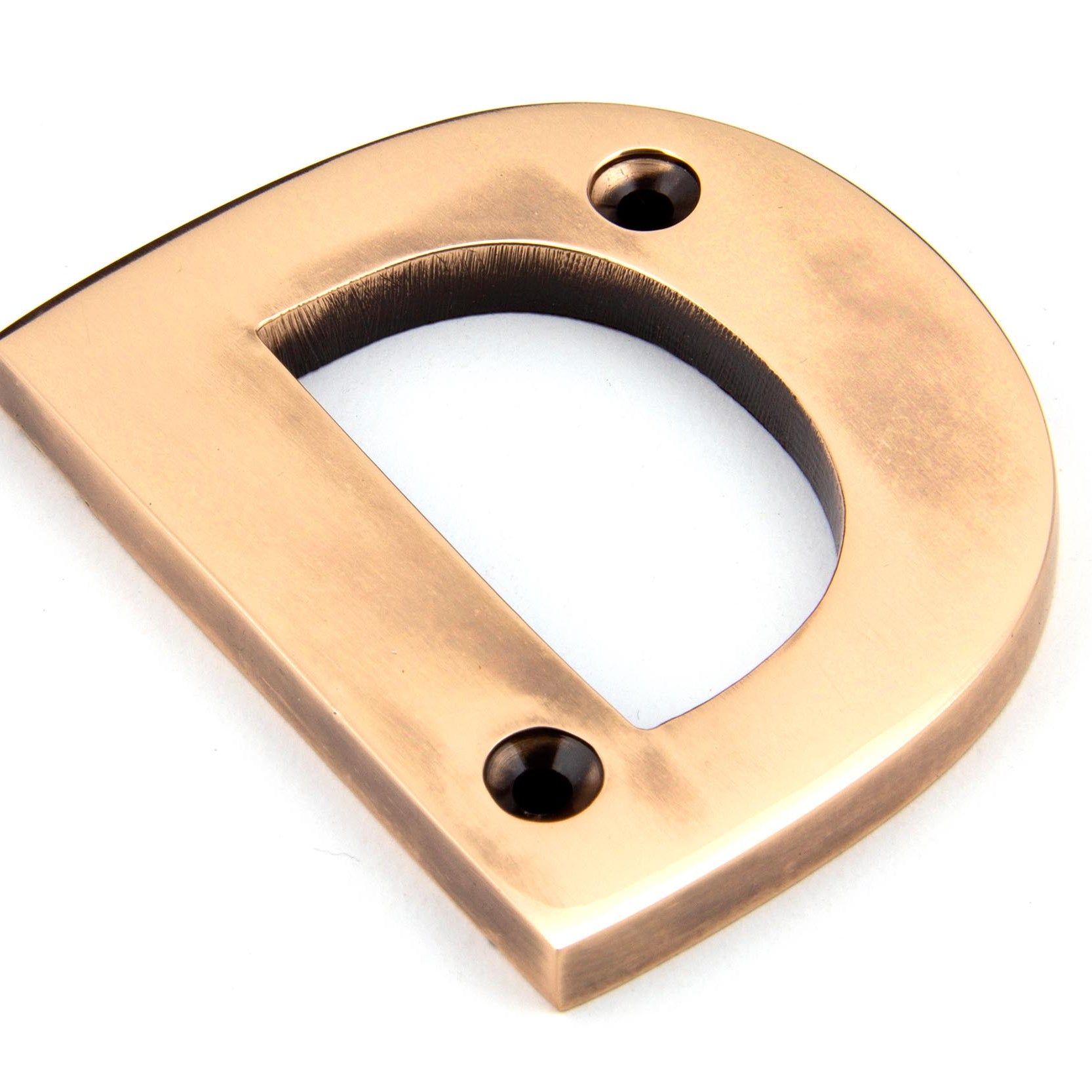 From The Anvil's Polished Bronze Polished Bronze Letter