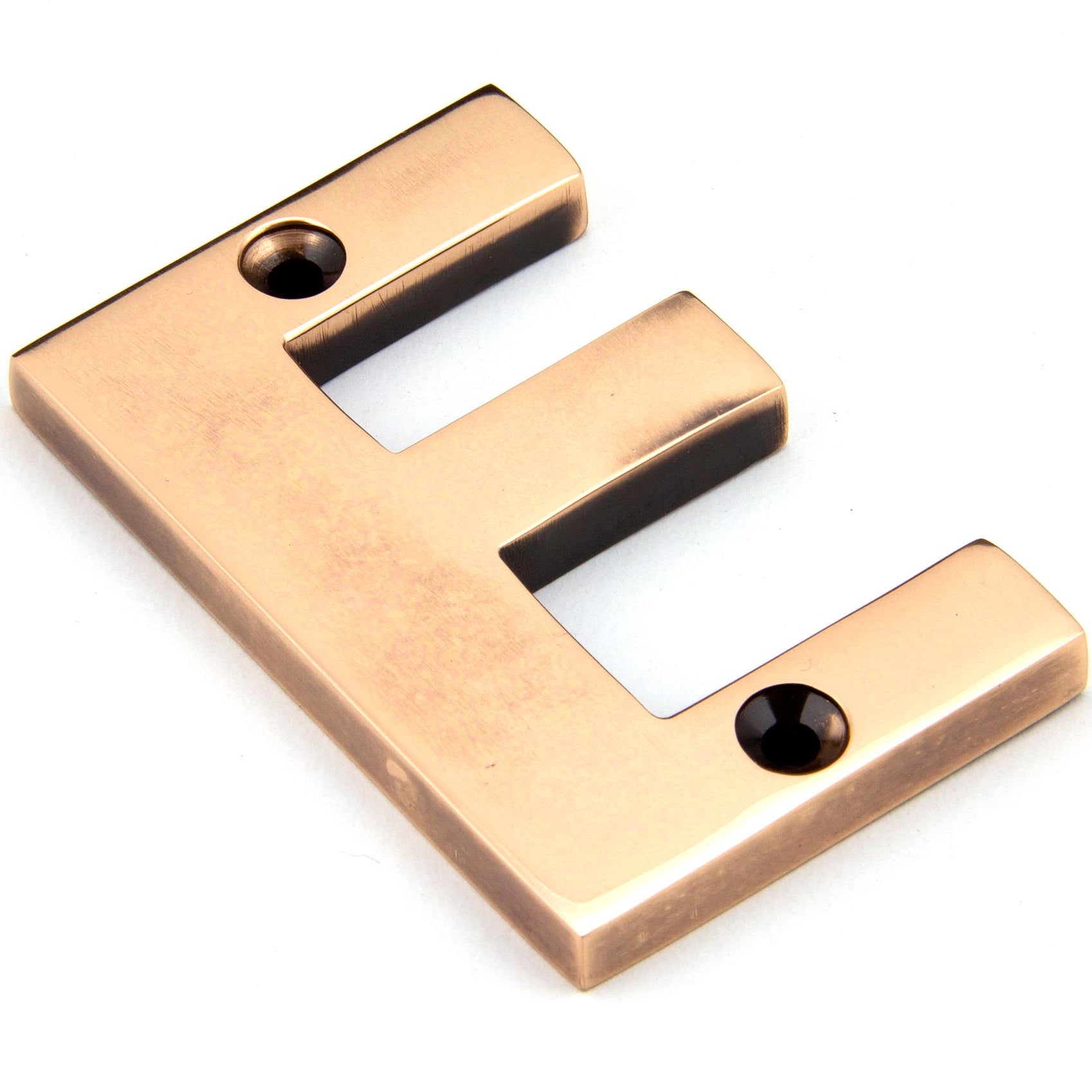 From The Anvil's Polished Bronze Polished Bronze Letter