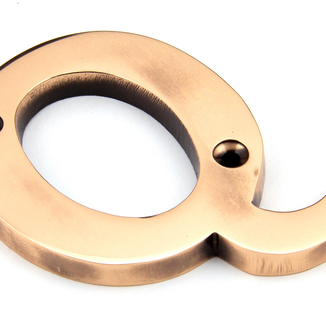 From The Anvil's Polished Bronze Polished Bronze Letter