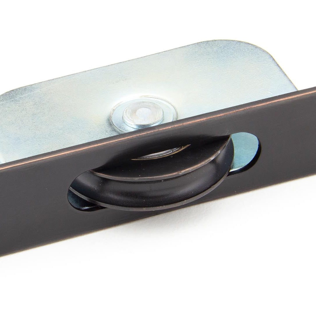 From The Anvil's Aged Bronze Square Ended Sash Pulley 75kg