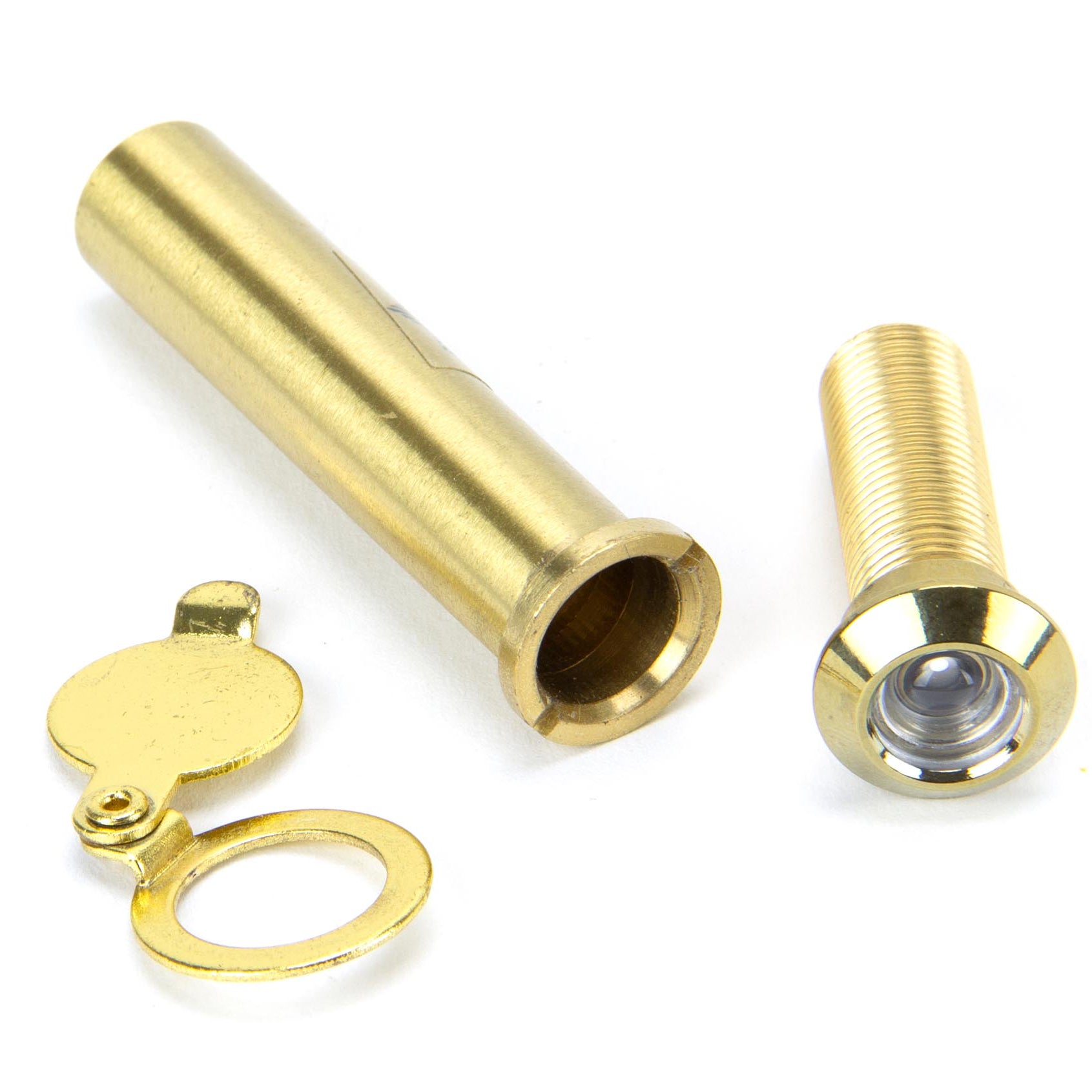 From The Anvil's Lacquered Brass Door Viewer 180°