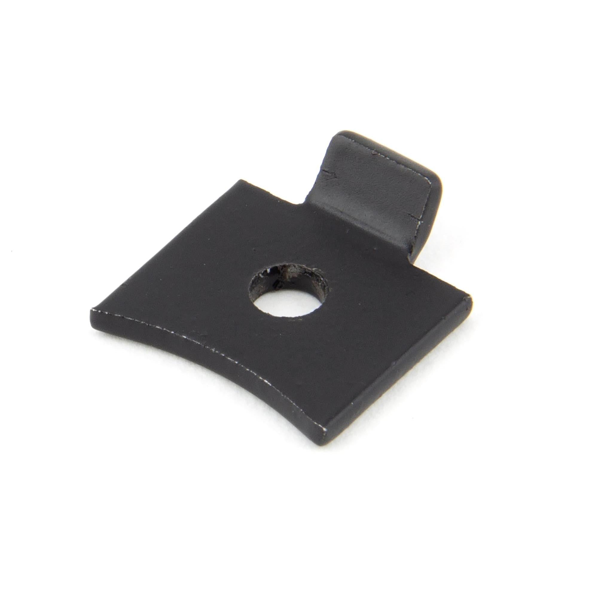 From The Anvil's Black Single Stud for Flat Bookcase Strip
