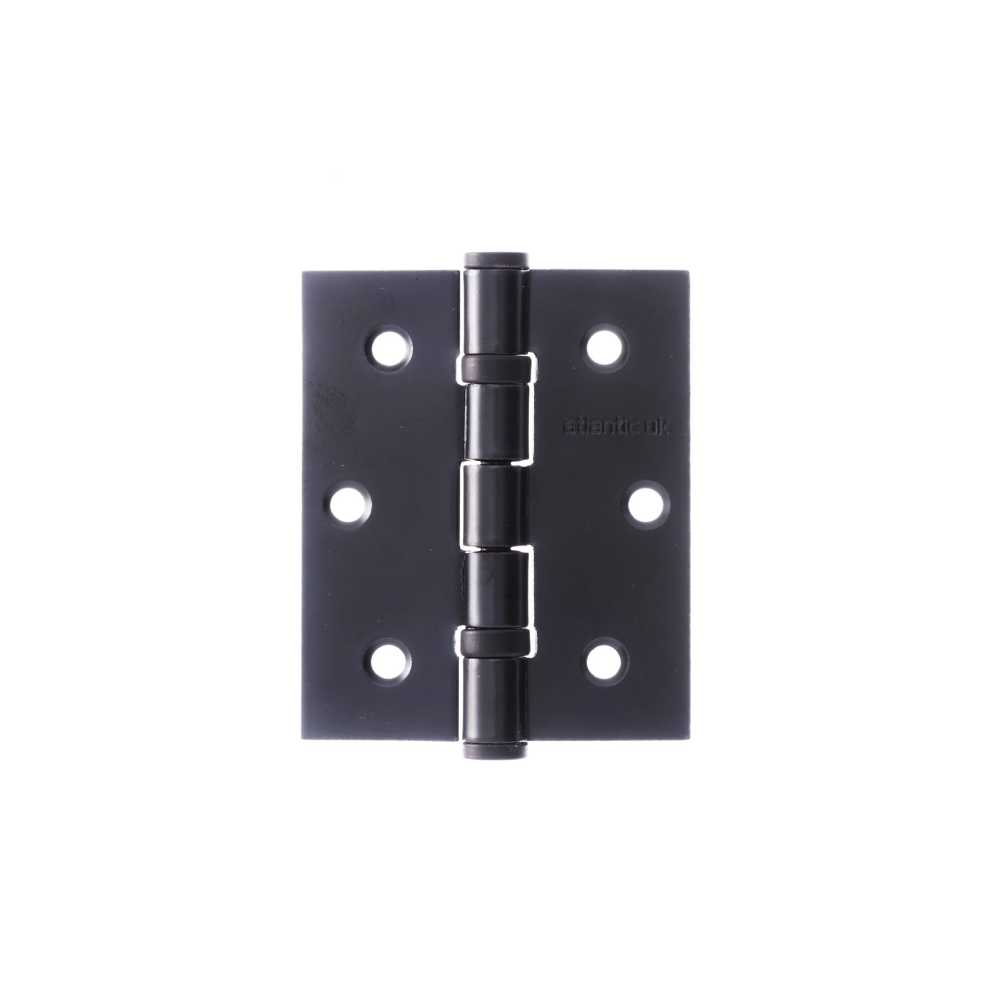 Atlantic Ball Bearing Hinges 3" x 2.5" x 2.5mm - Matt Black
