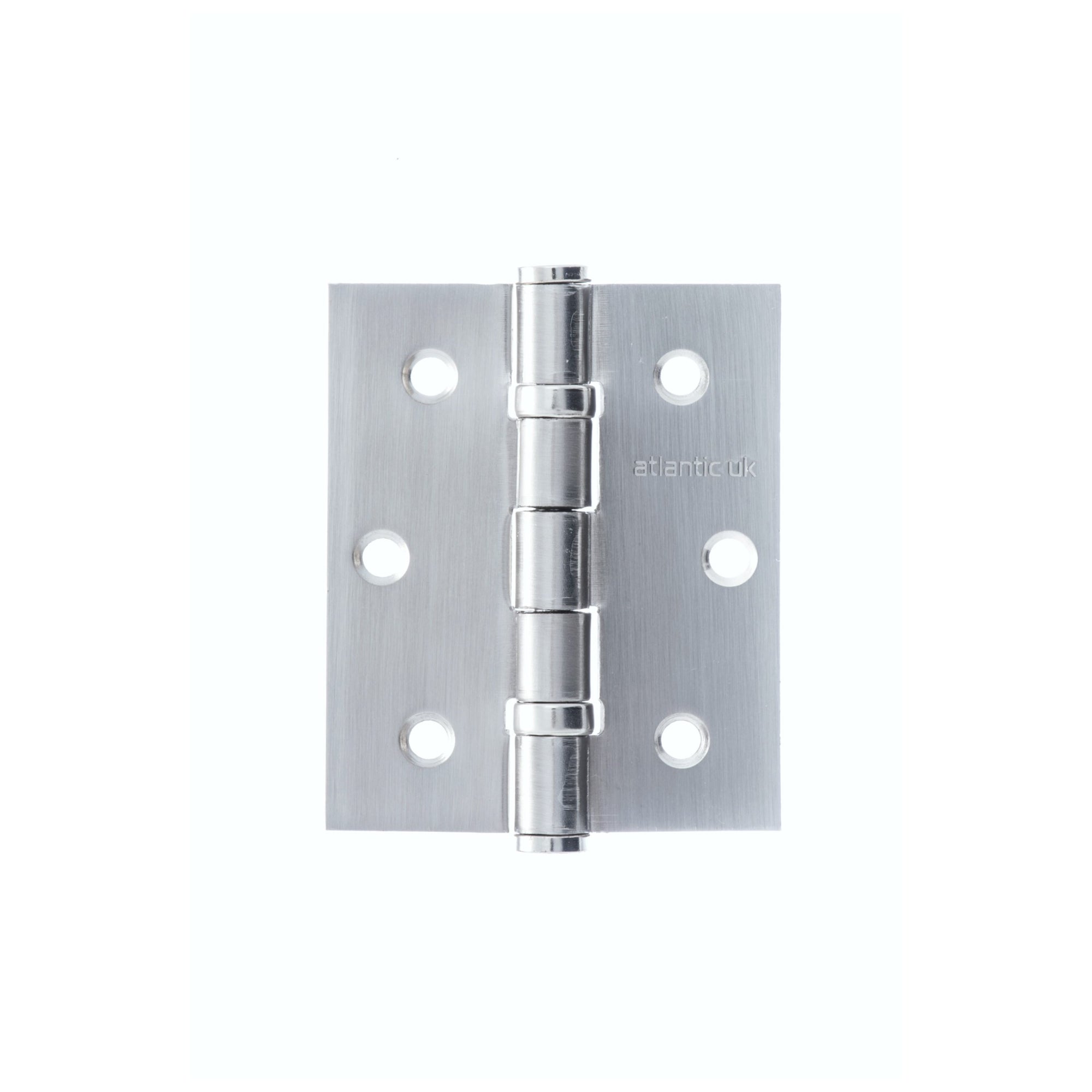 Atlantic Ball Bearing Hinges 3" x 2.5" x 2.5mm - Satin Chrome