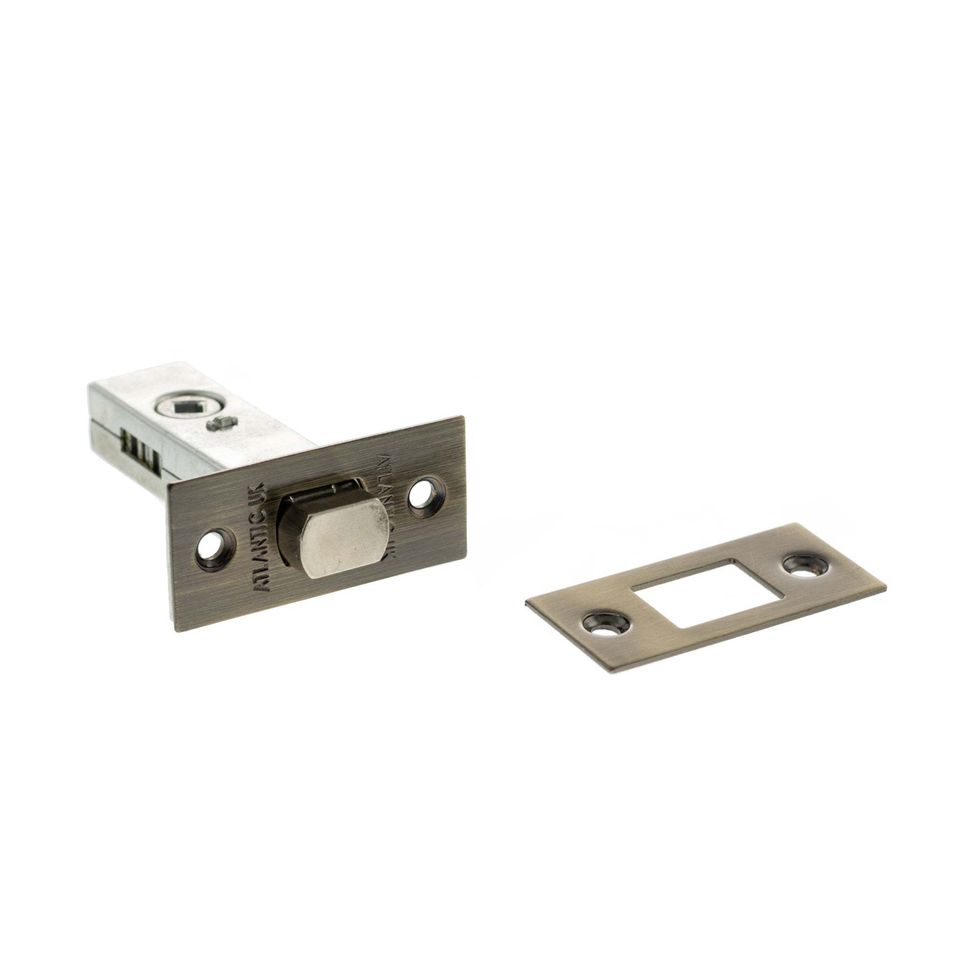 Atlantic Tubular Deadbolt 2.5" - Antique Brass