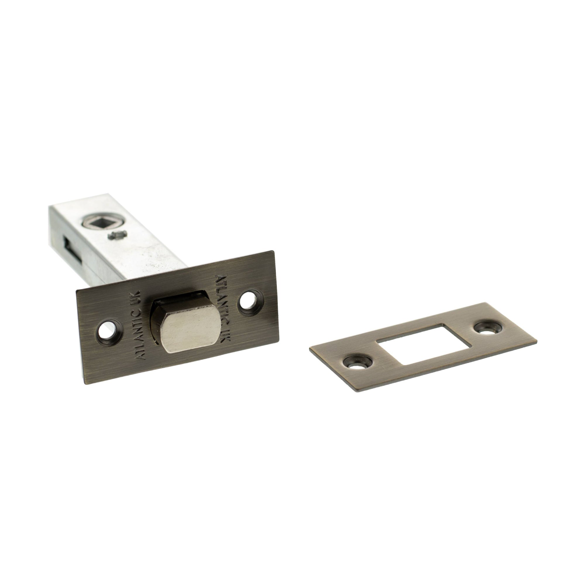 Atlantic Tubular Deadbolt 3" - Matt Antique Brass