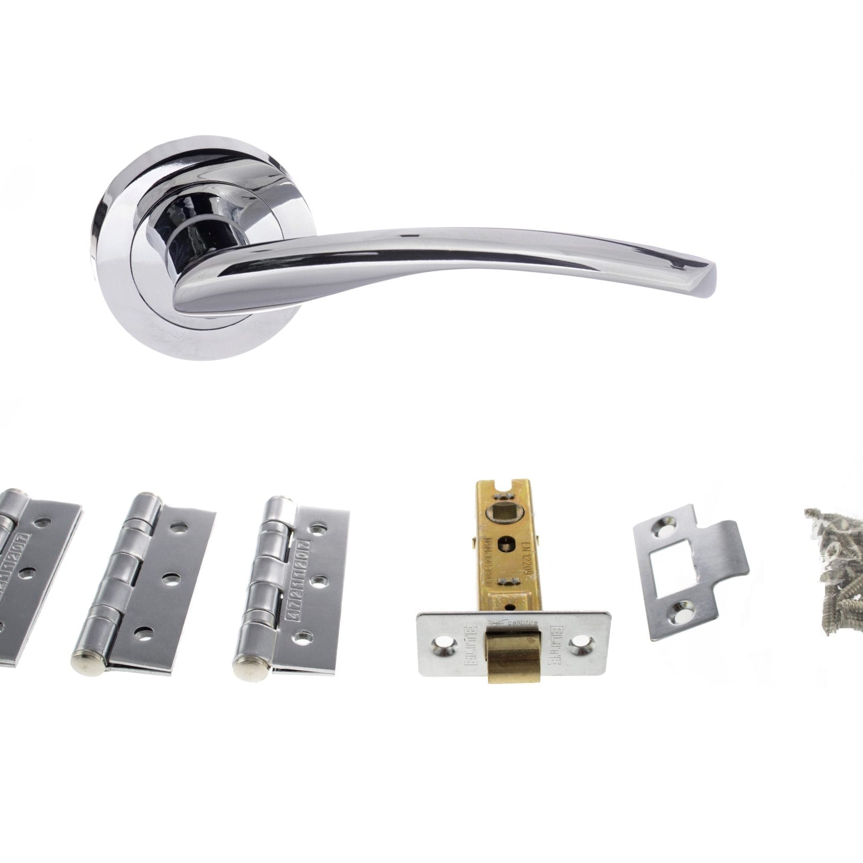 Arizona Door Handle Pack in Polished Chrome