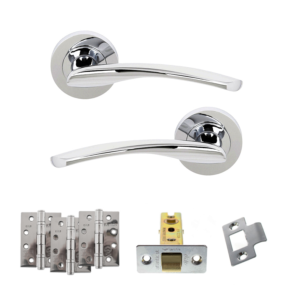 Arizona Door Handle Pack in Polished Chrome