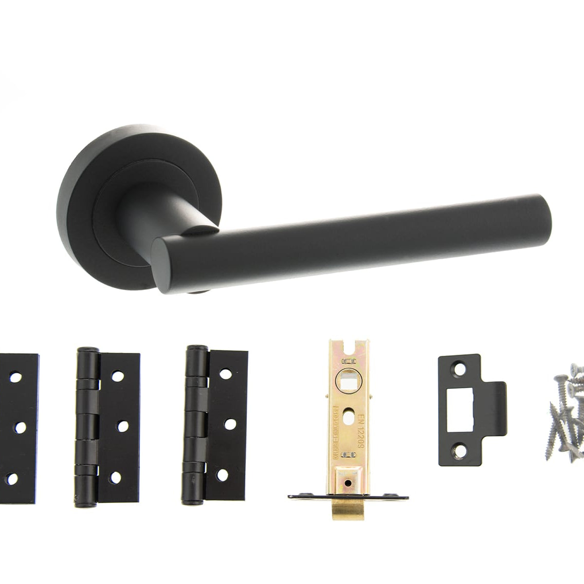 Nebraska Door Handle Pack in Matt Black