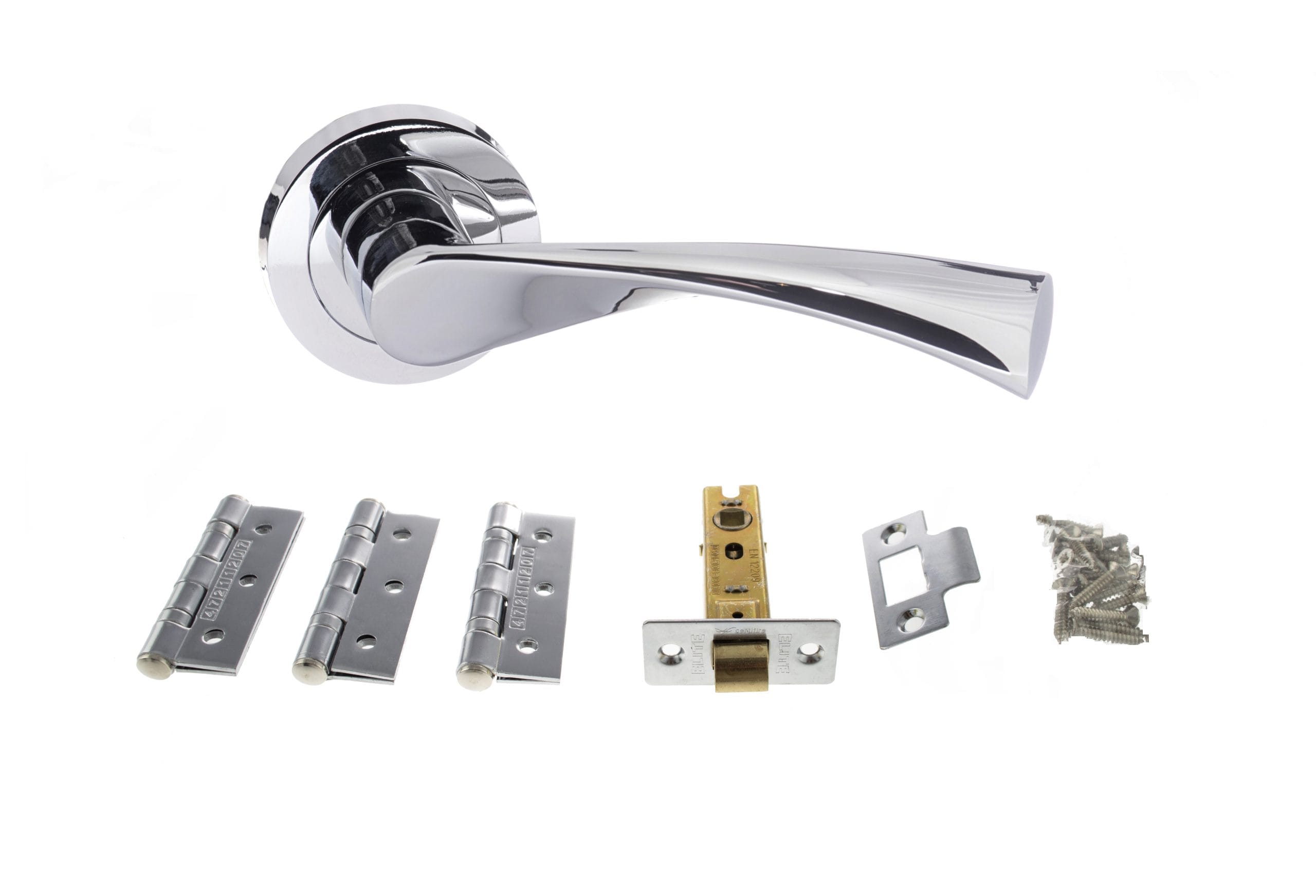 Colorado Door Handle Pack in Polished Chrome