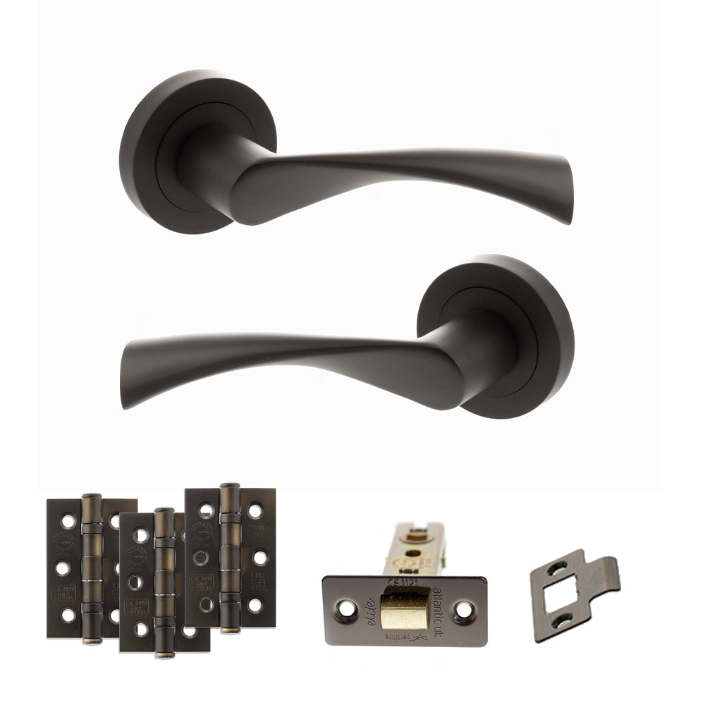 Colorado Door Handle Pack in Urban Dark Bronze