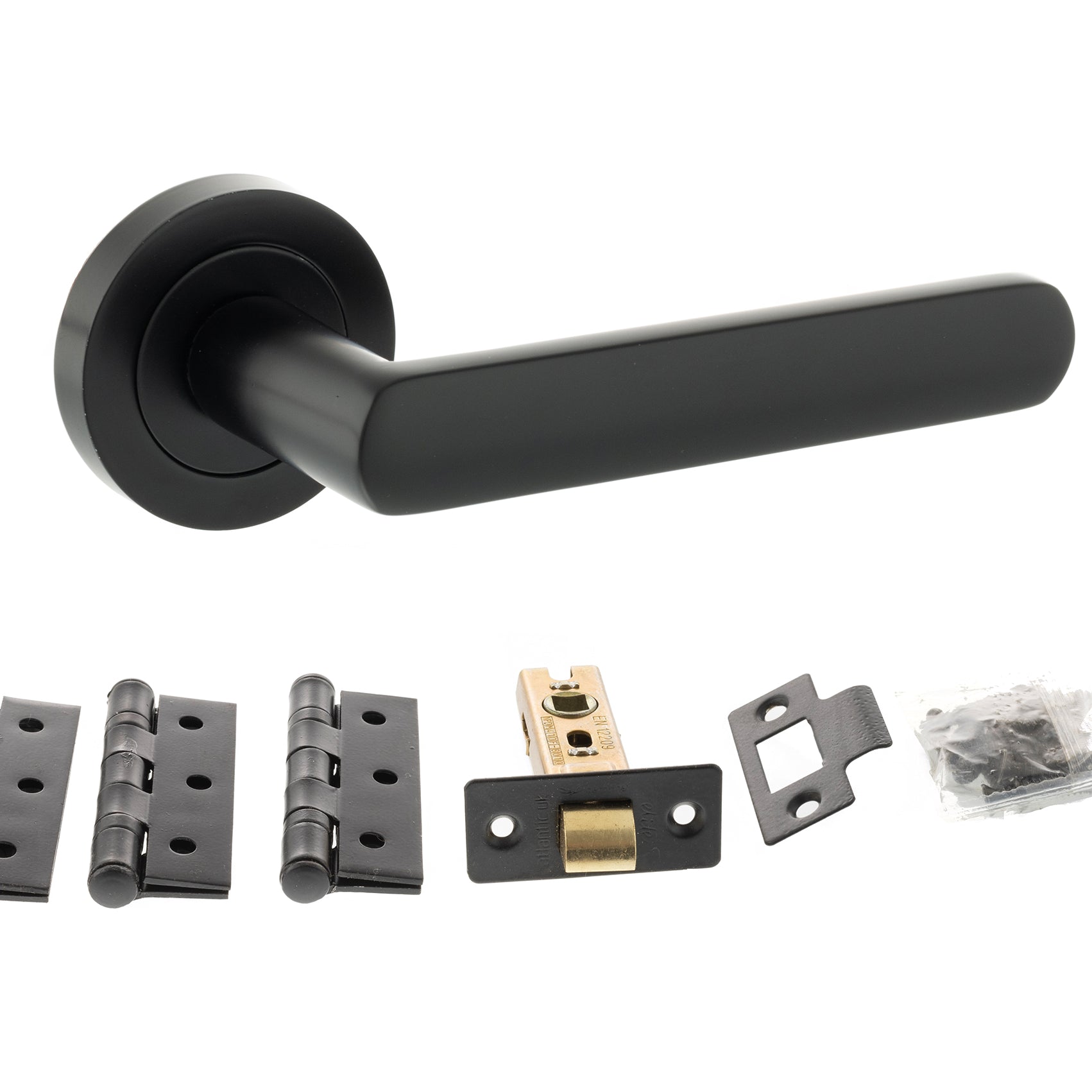 STATUS Carolina Door Handle Pack in Matt Black