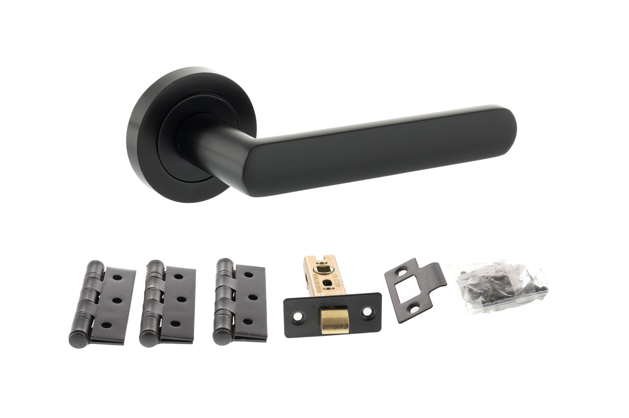STATUS Carolina Door Handle Pack in Matt Black