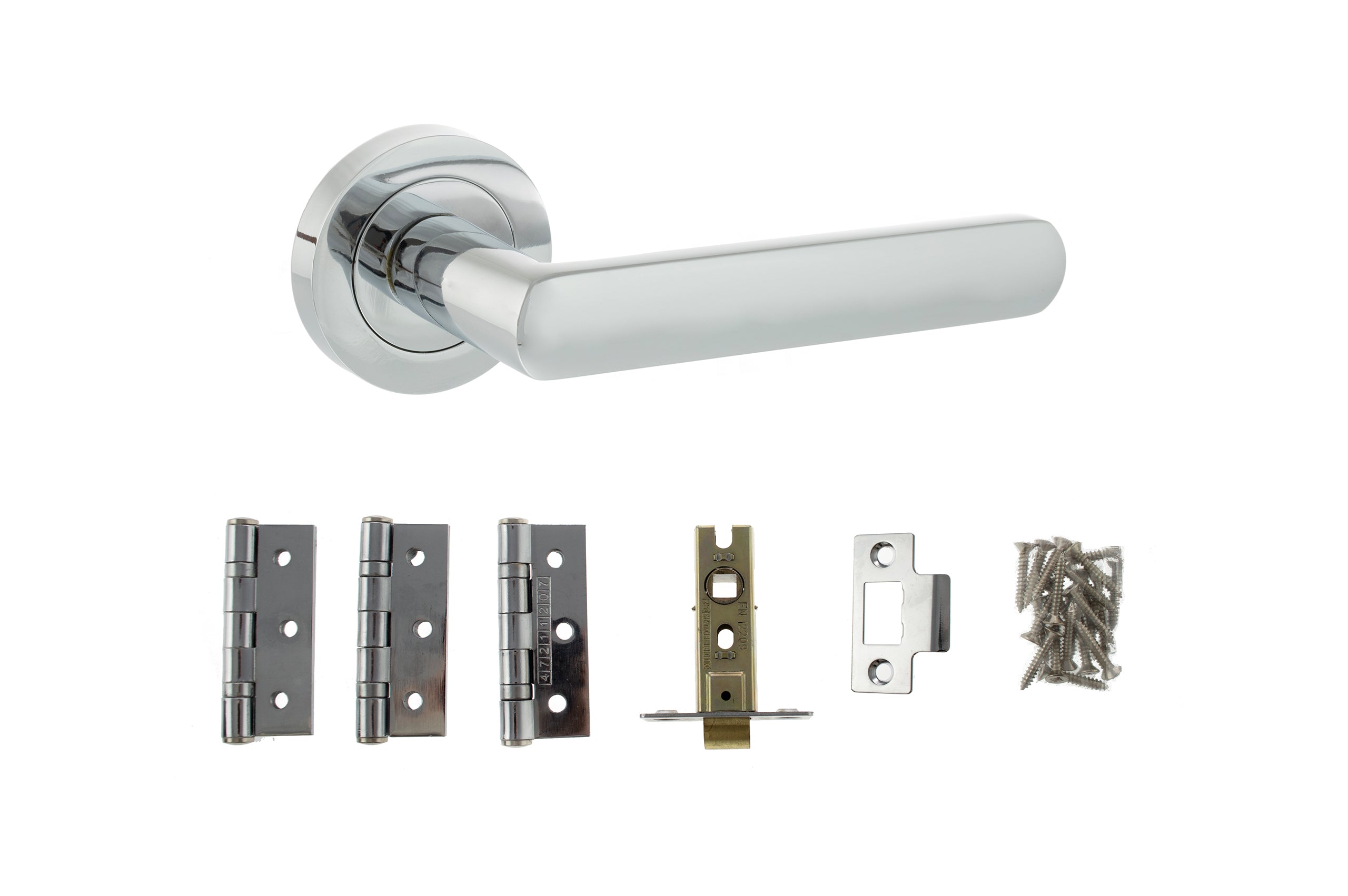 STATUS Carolina Door Handle Pack in Polished Chrome