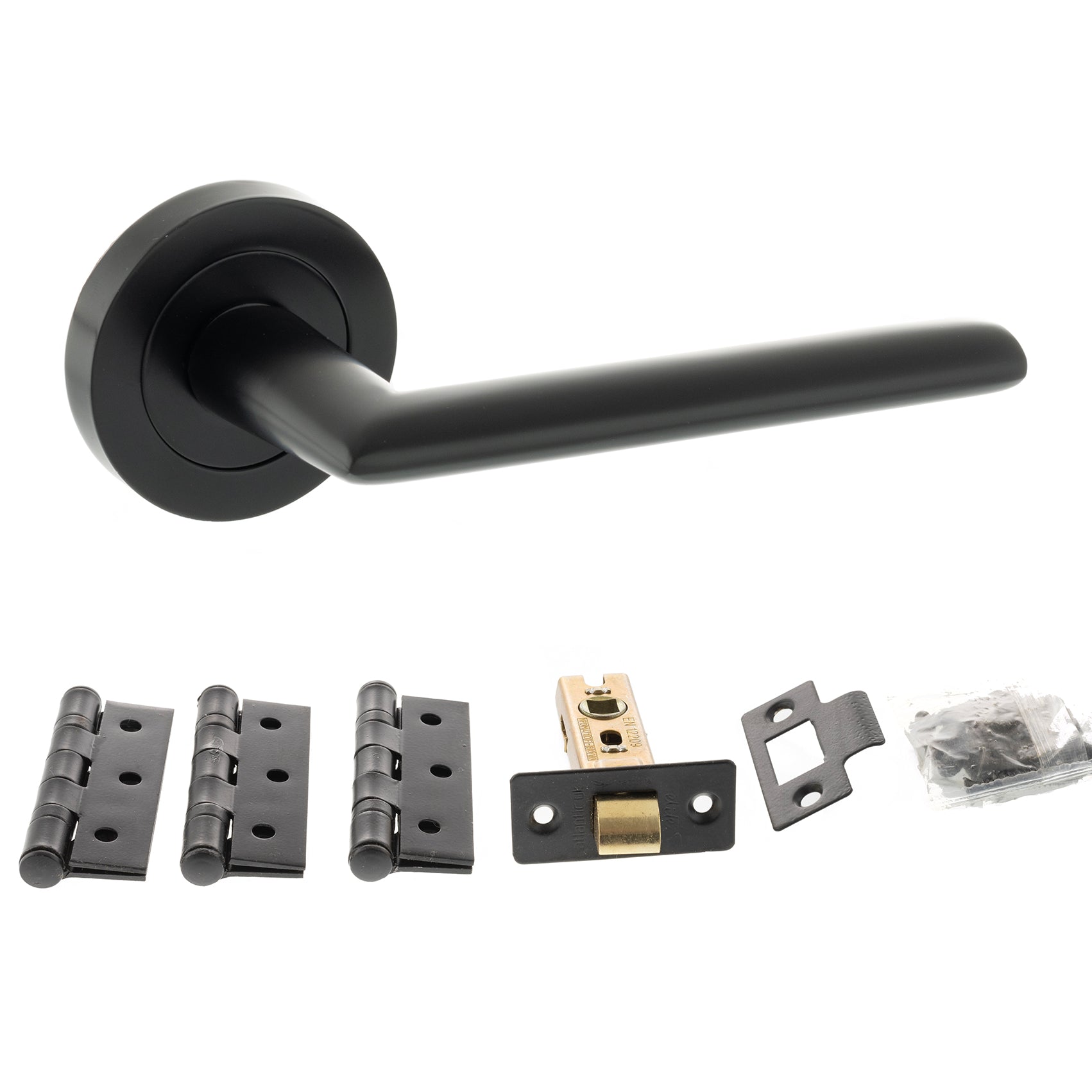 STATUS Alabama Door Handle Pack in Matt Black