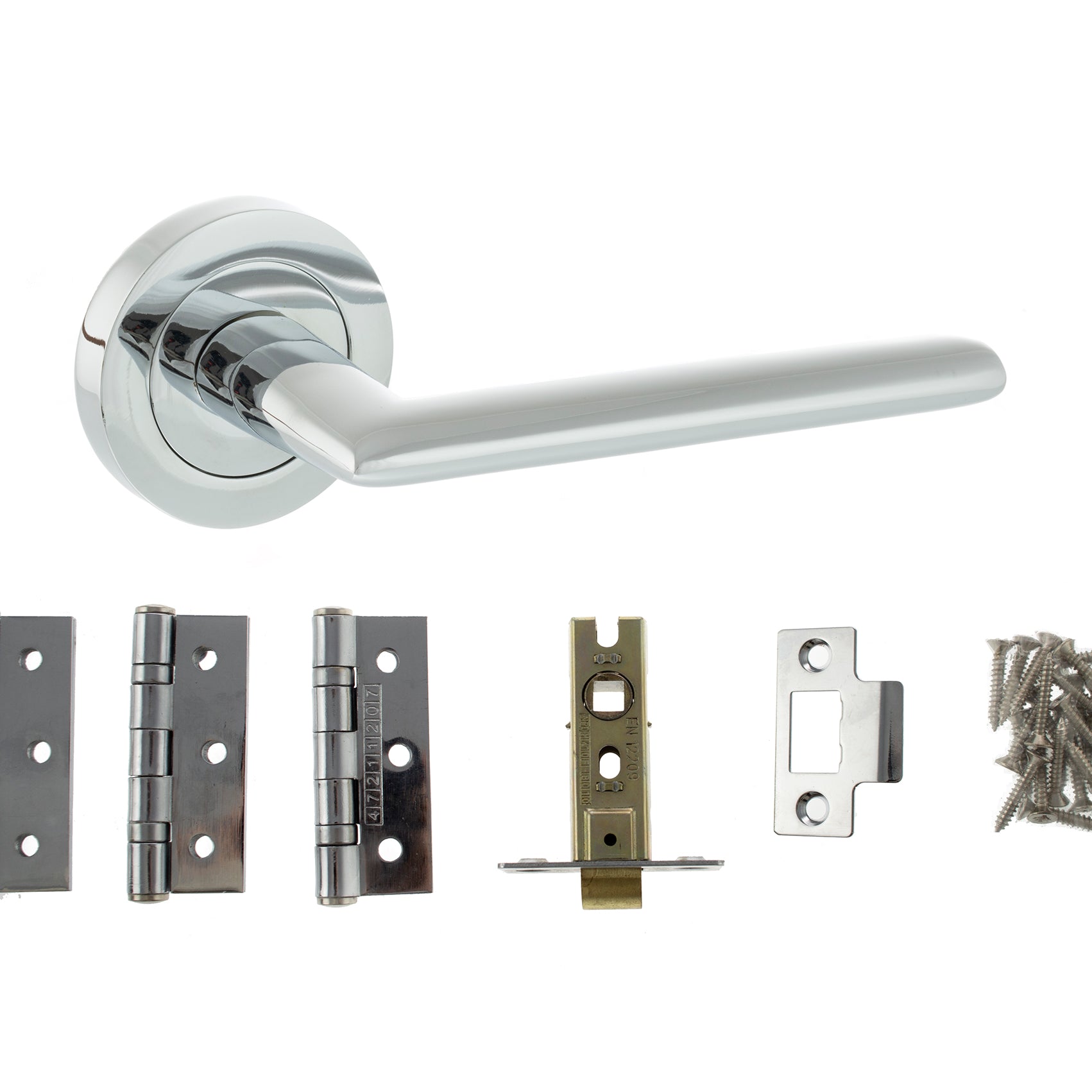 STATUS Alabama Door Handle Pack in Polished Chrome