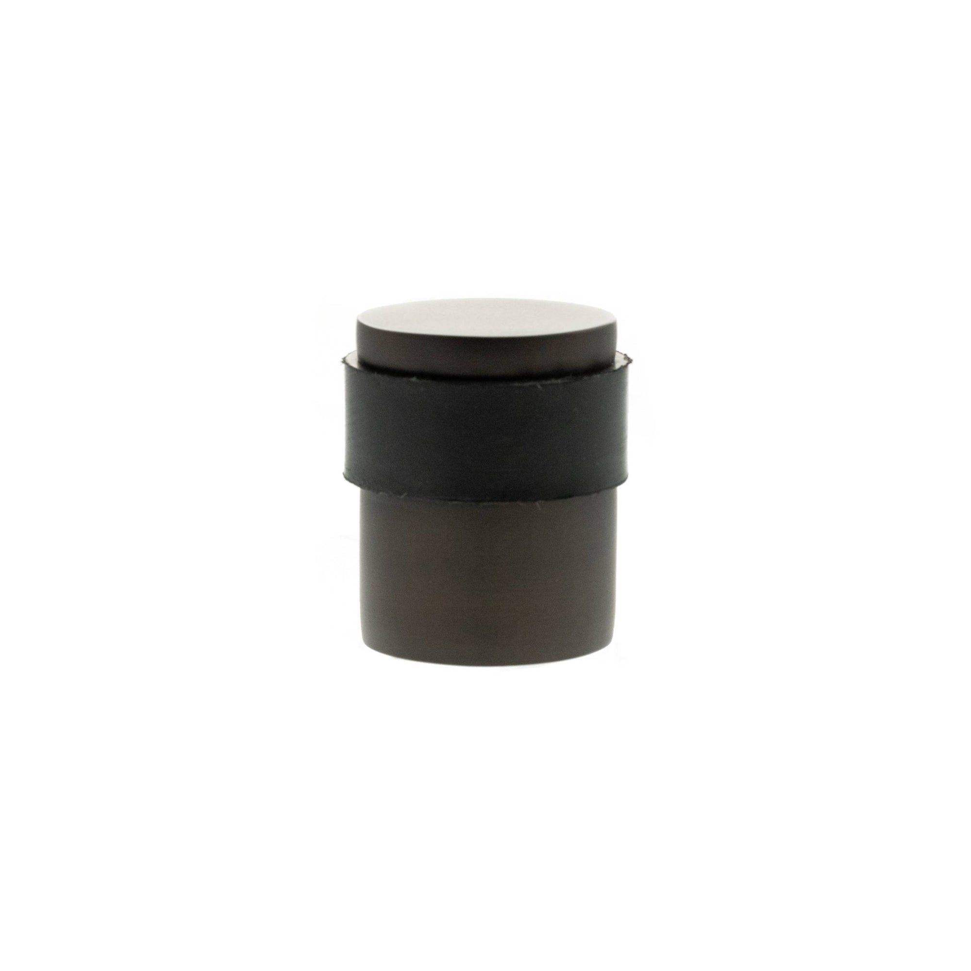 Atlantic Cylinder Premium Floor Mounted Door Stop - Urban Dark Bronze