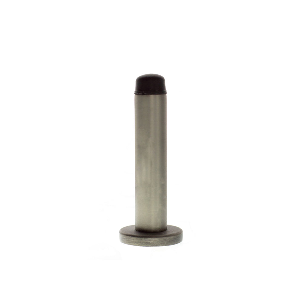 Atlantic Premium Wall Mounted Door Stop on Concealed Fix Rose - Matt Gun Metal